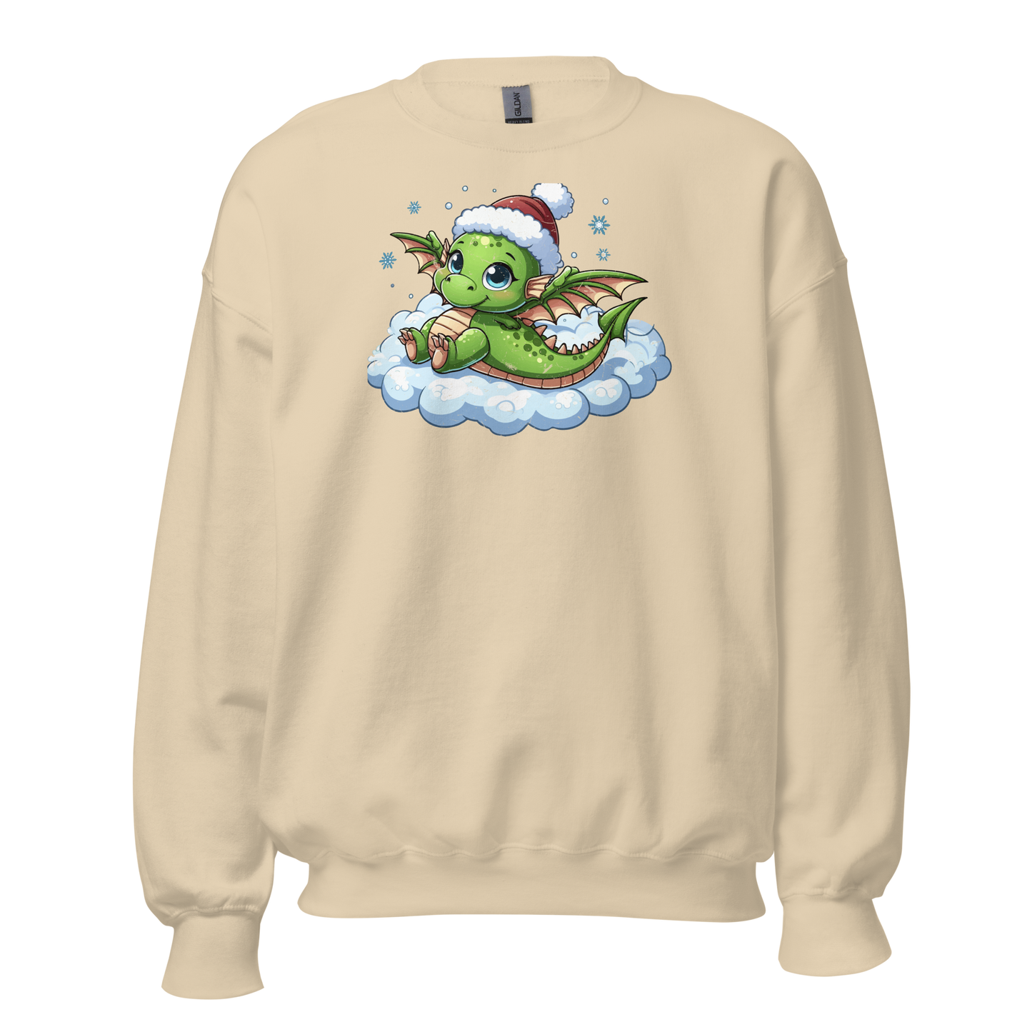 Green Dragon in the Clouds - Preshrunk Sweatshirt