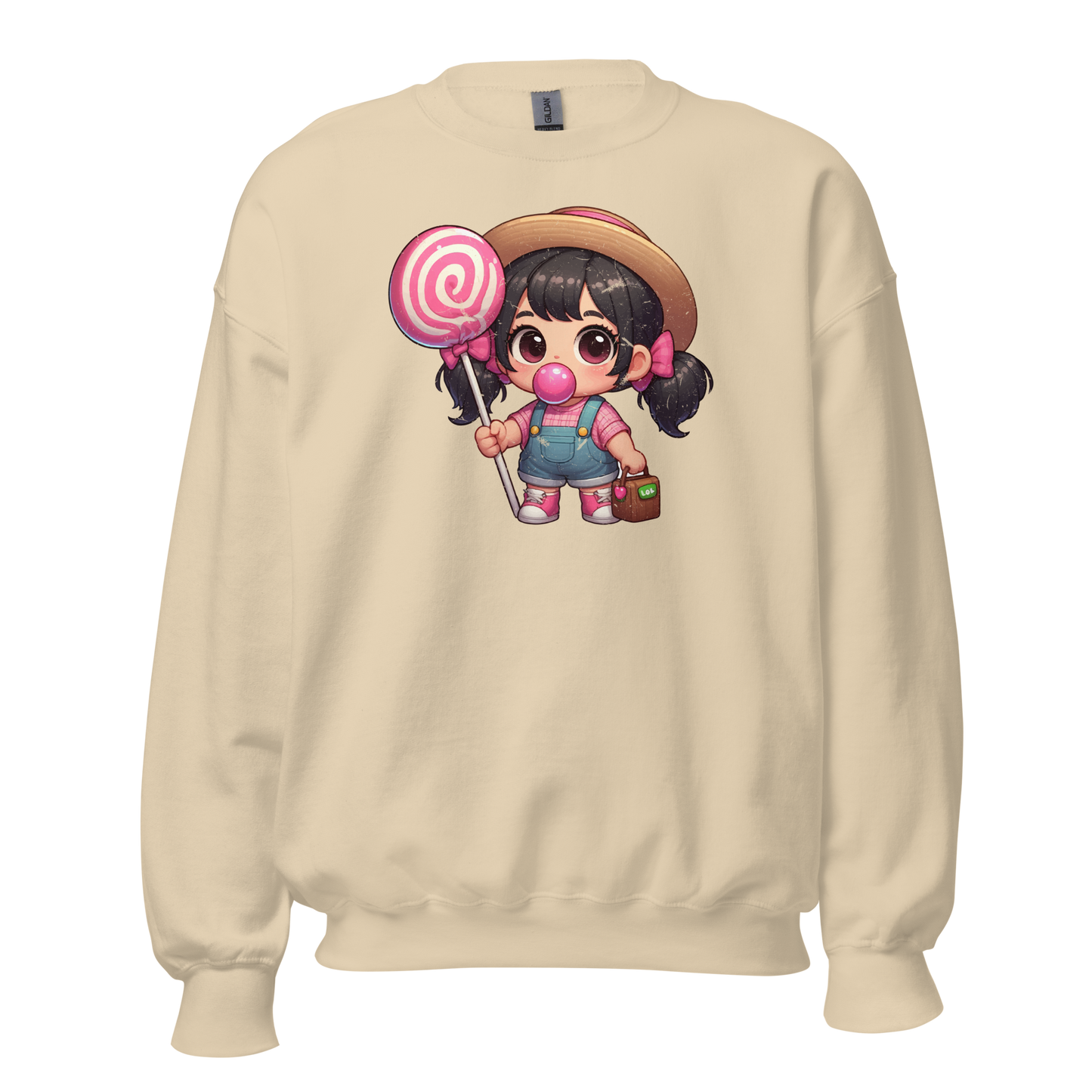 Pigtails and Lolipops - Preshrunk Sweatshirt