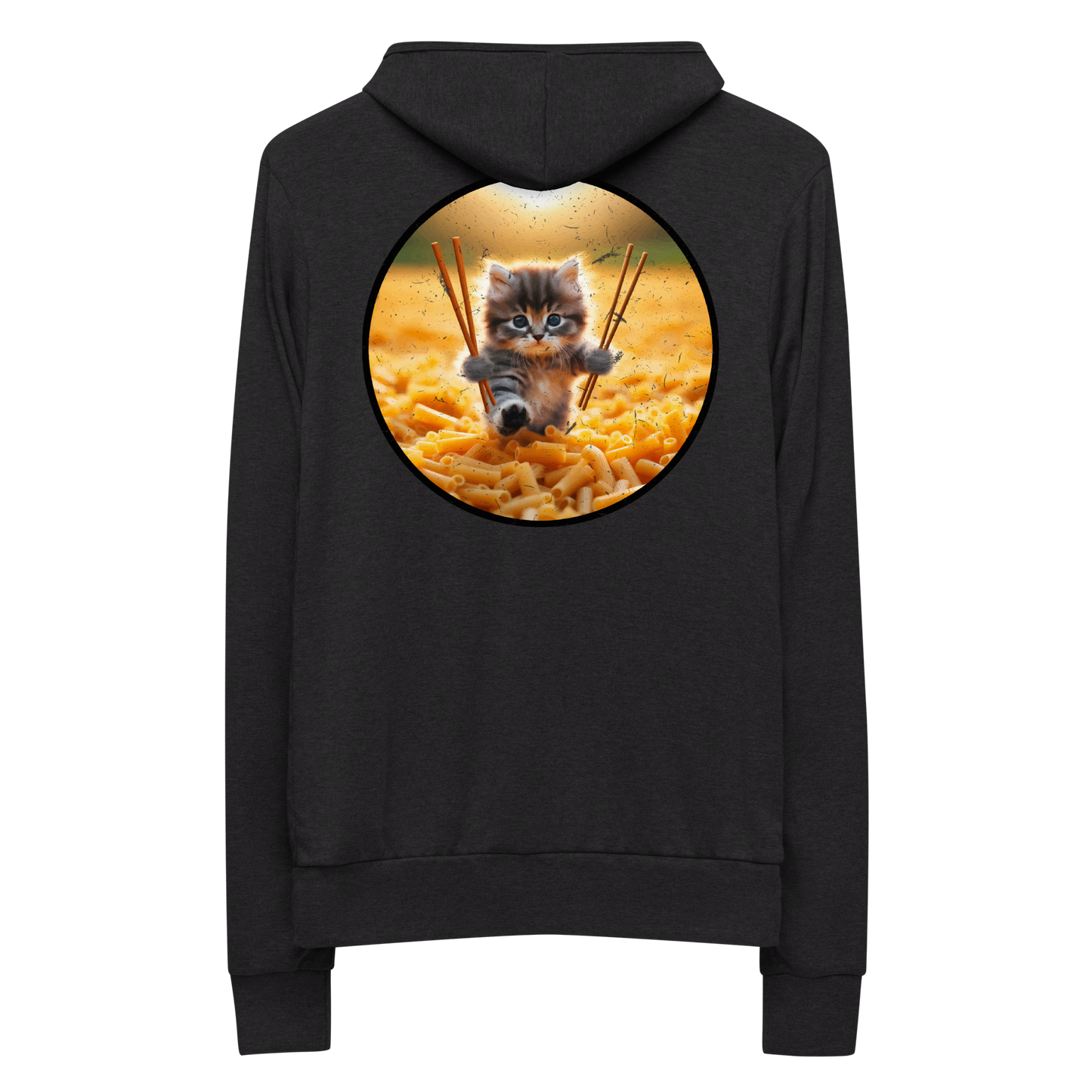 Macaroni Kitten - Lightweight Zip Hoodie