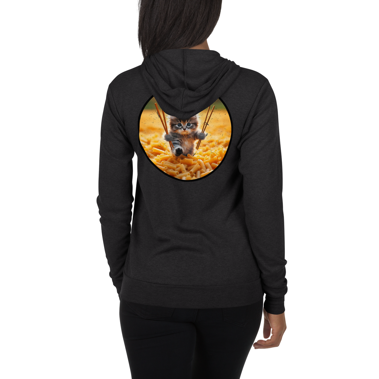 Macaroni Kitten - Lightweight Zip Hoodie