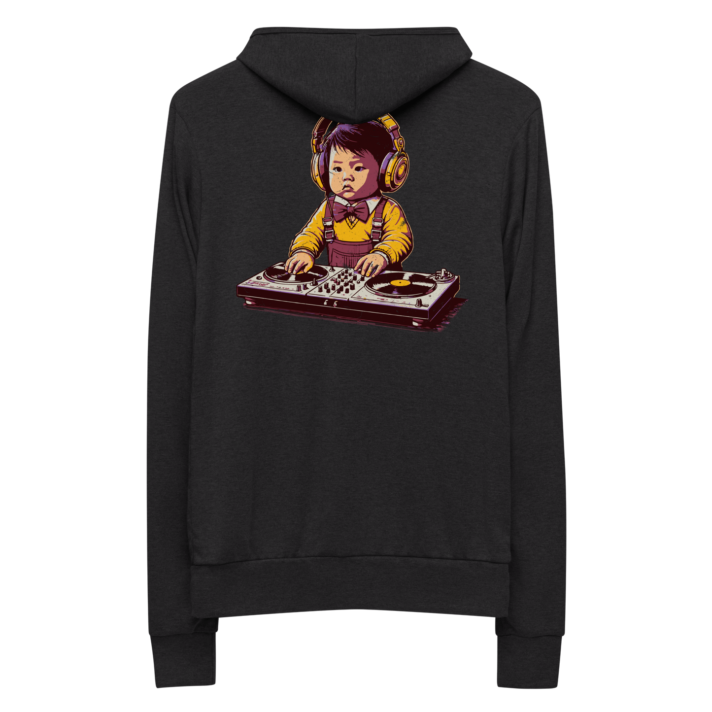 Baby DJ - Lightweight Zip Hoodie