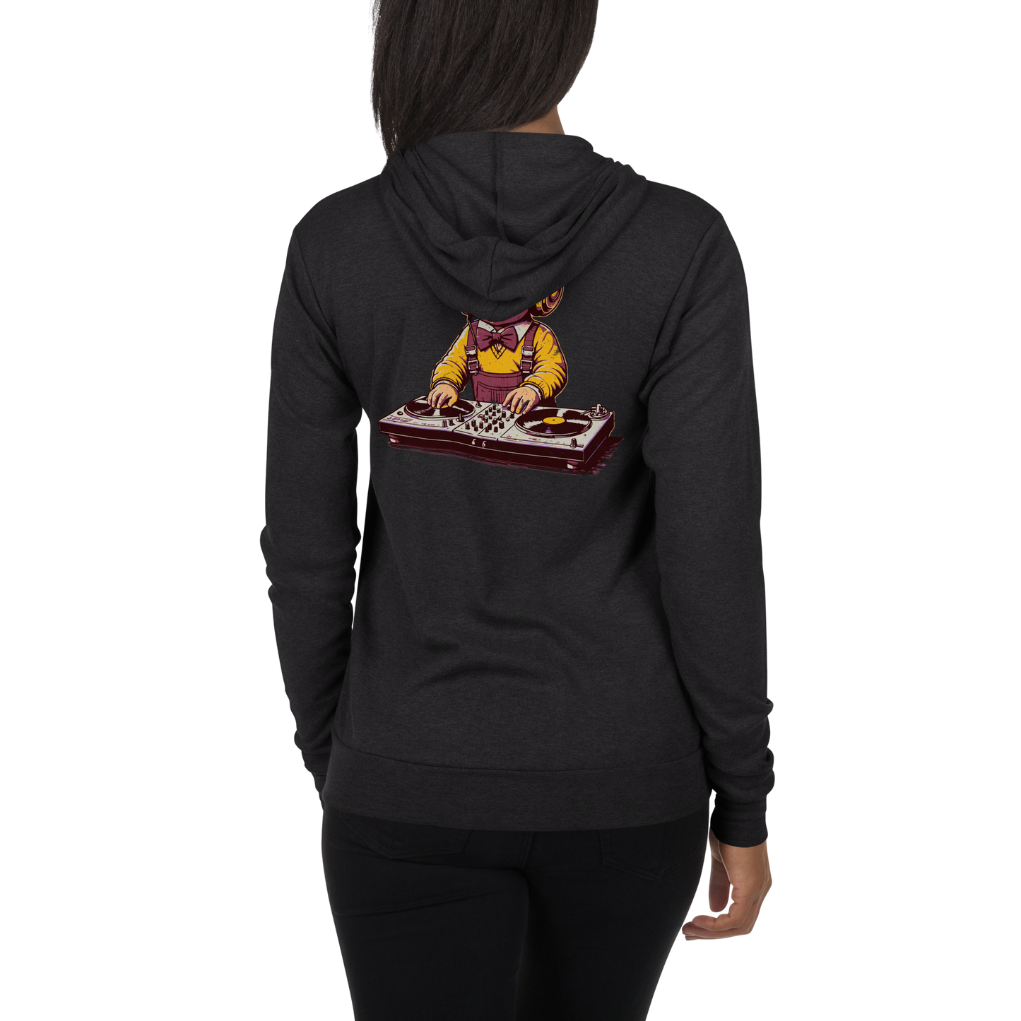 Baby DJ - Lightweight Zip Hoodie