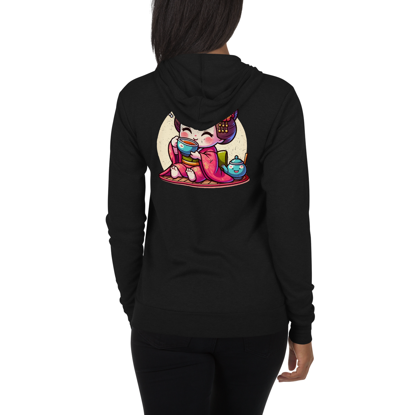 Baby Geisha - Lightweight Zip Hoodie
