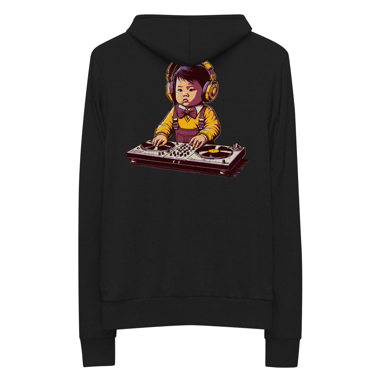 Baby DJ - Lightweight Zip Hoodie