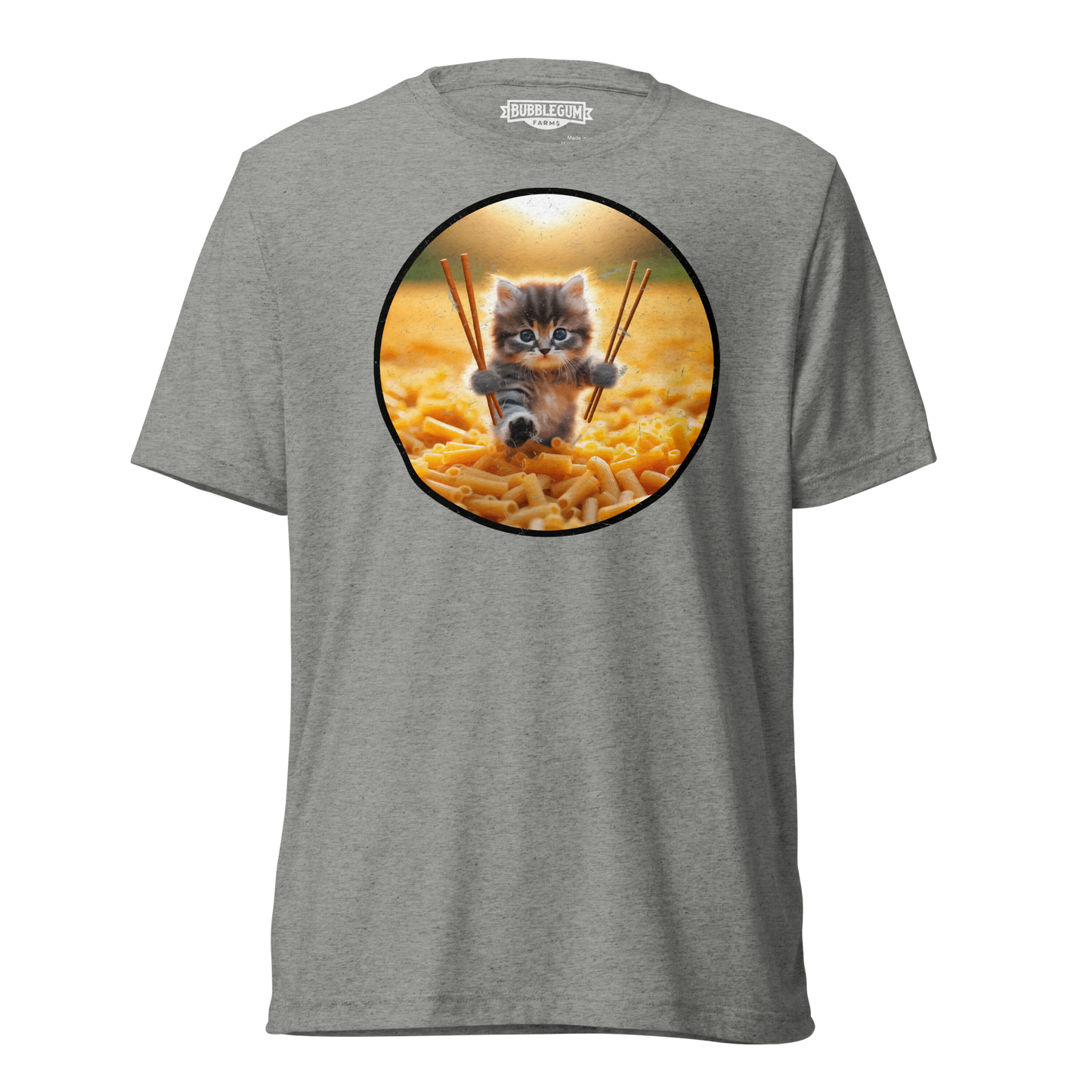 Macaroni Kitten - Unisex Triblend