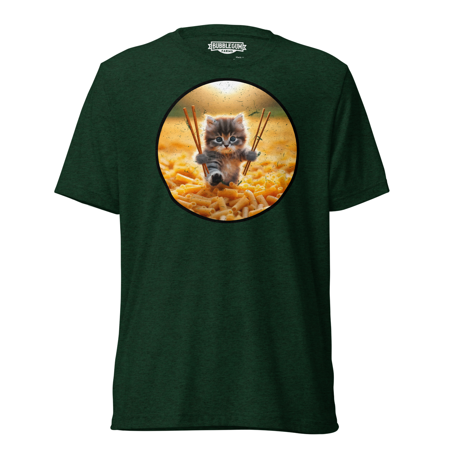 Macaroni Kitten - Unisex Triblend