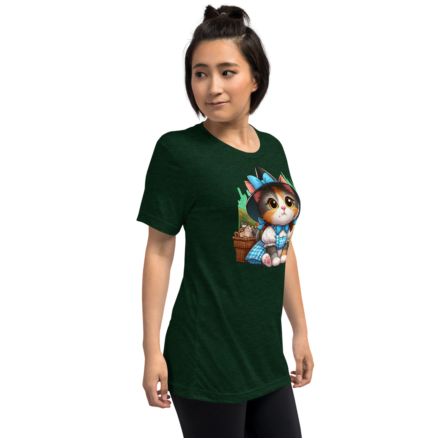 Kitten on a Yellow Brick Road - Unisex Triblend