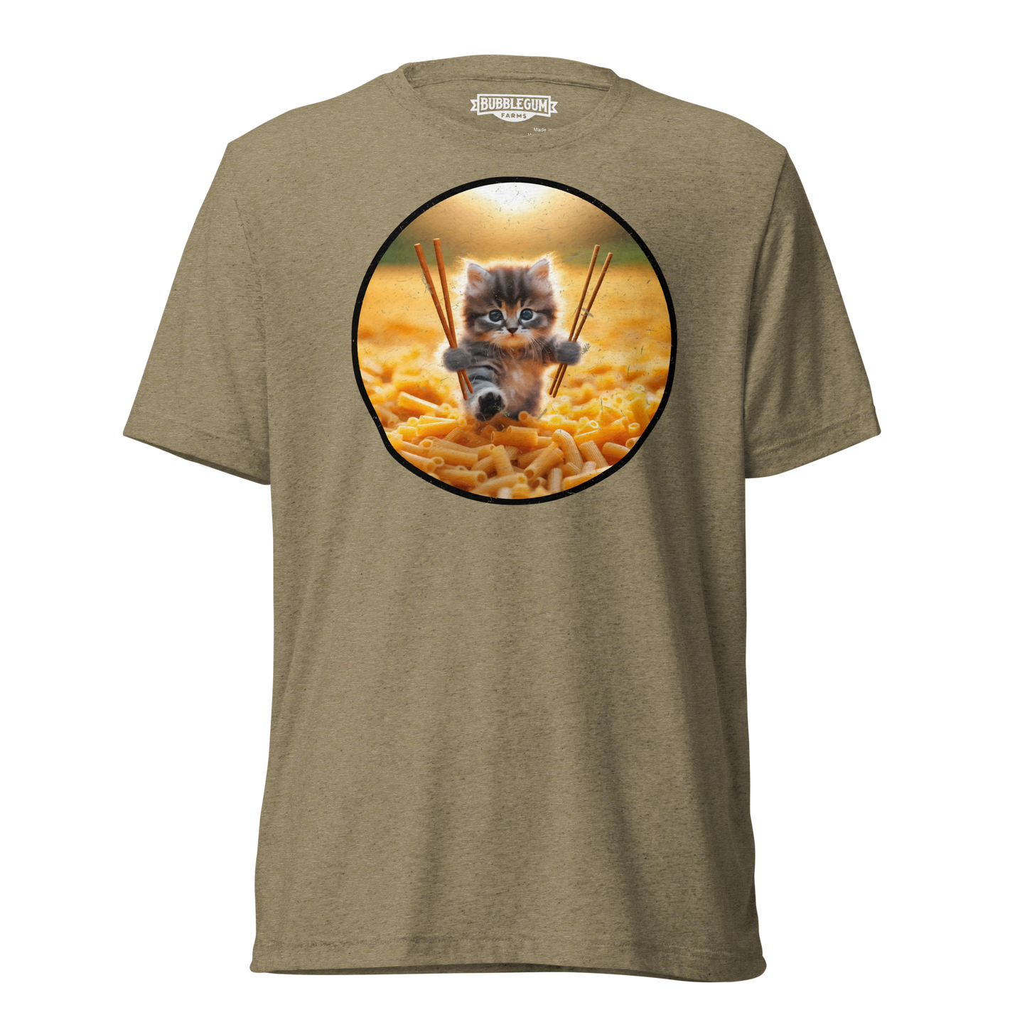 Macaroni Kitten - Unisex Triblend