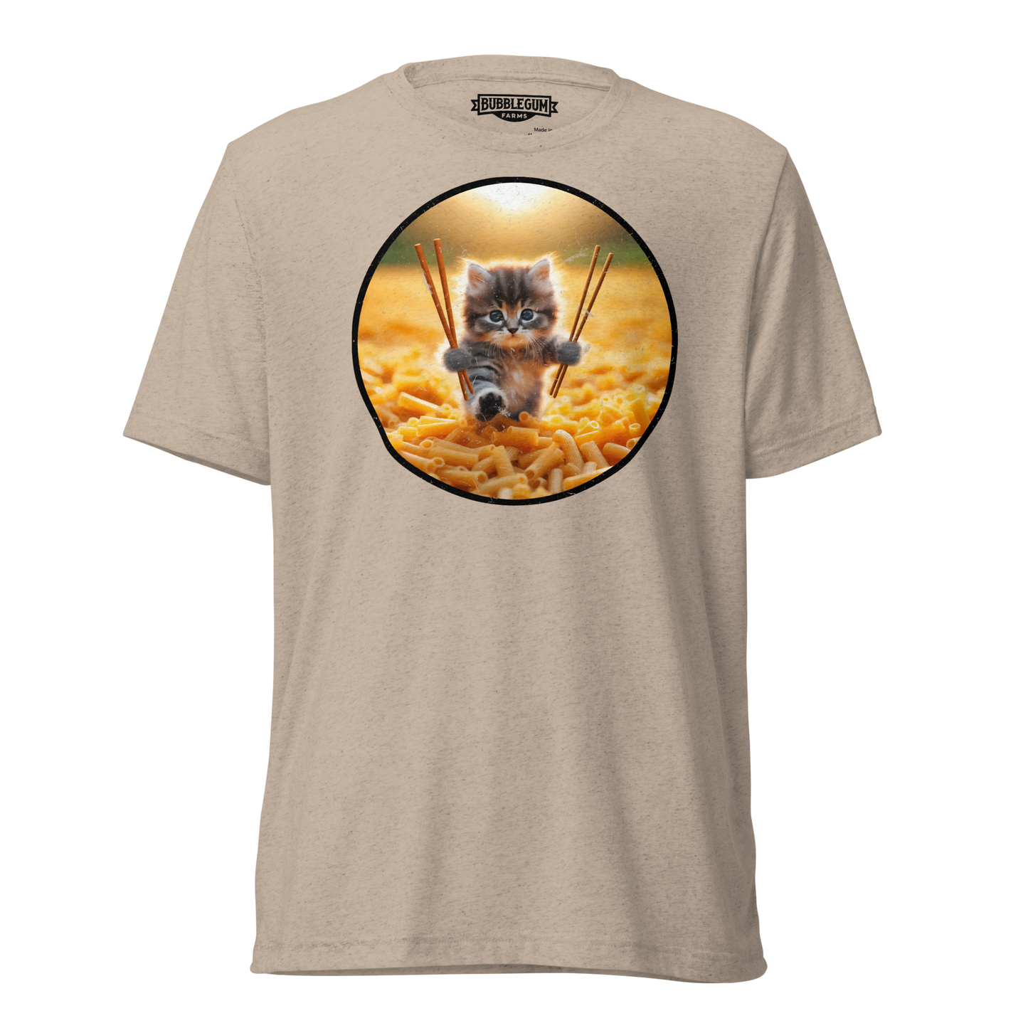Macaroni Kitten - Unisex Triblend