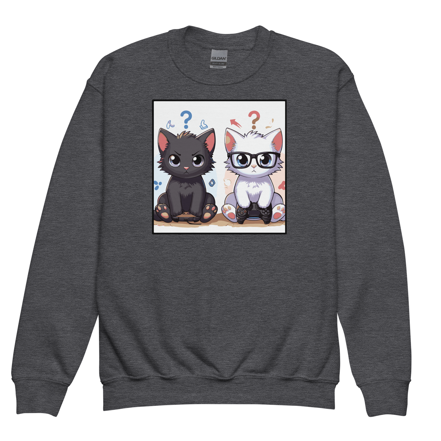 Gamer Kittens - Brothers - Youth Sweatshirt