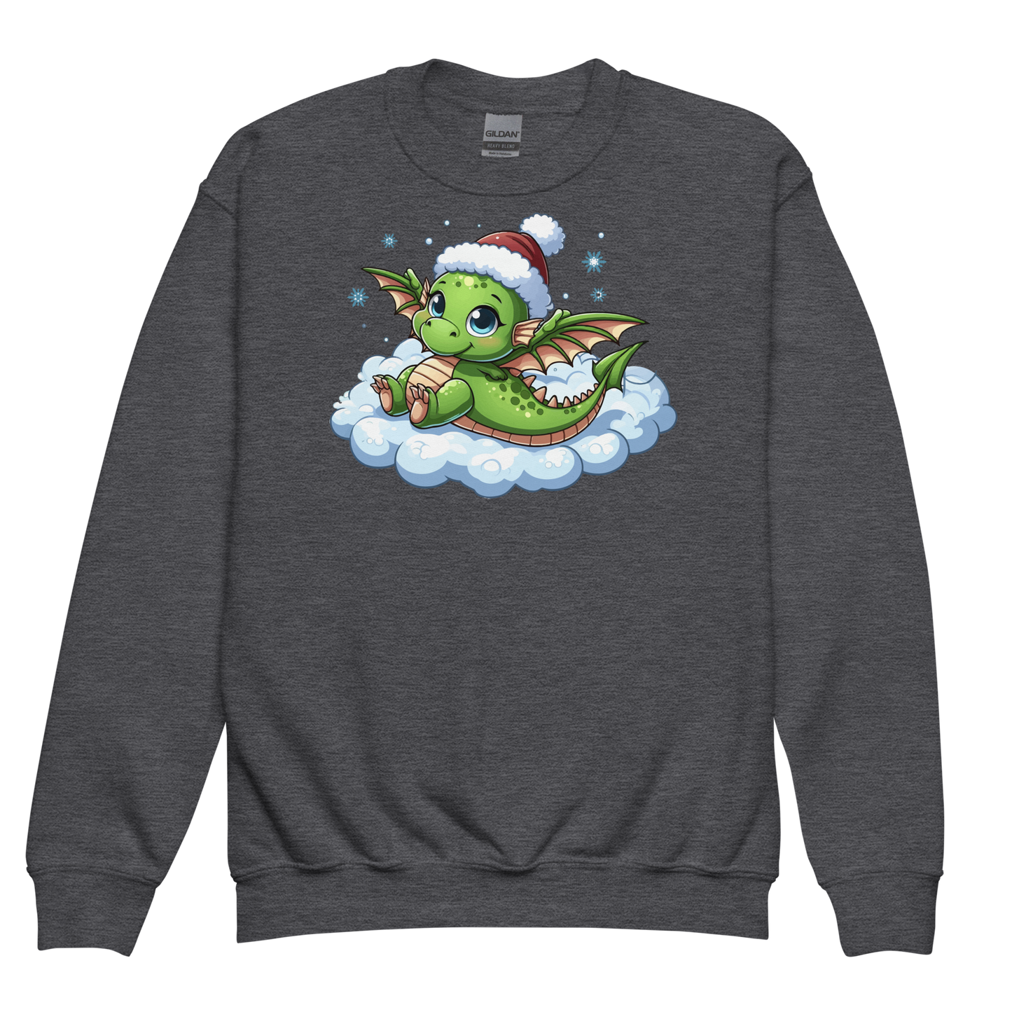 Green Dragon in the Clouds - Youth Sweatshirt