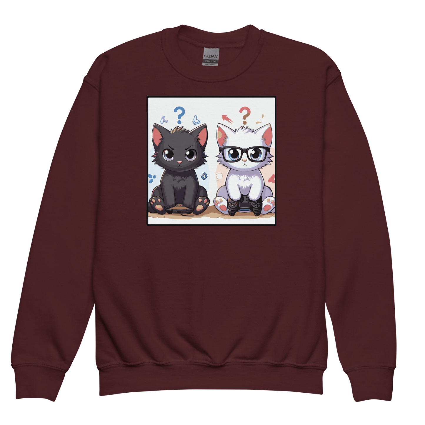 Gamer Kittens - Brothers - Youth Sweatshirt