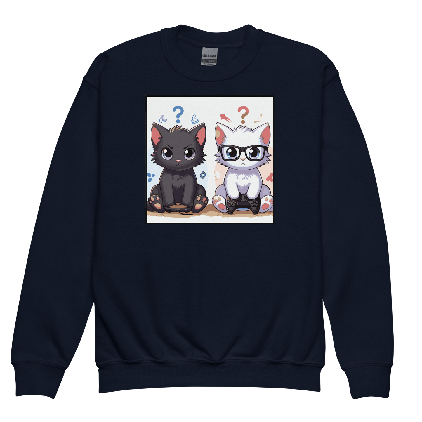 Gamer Kittens - Brothers - Youth Sweatshirt