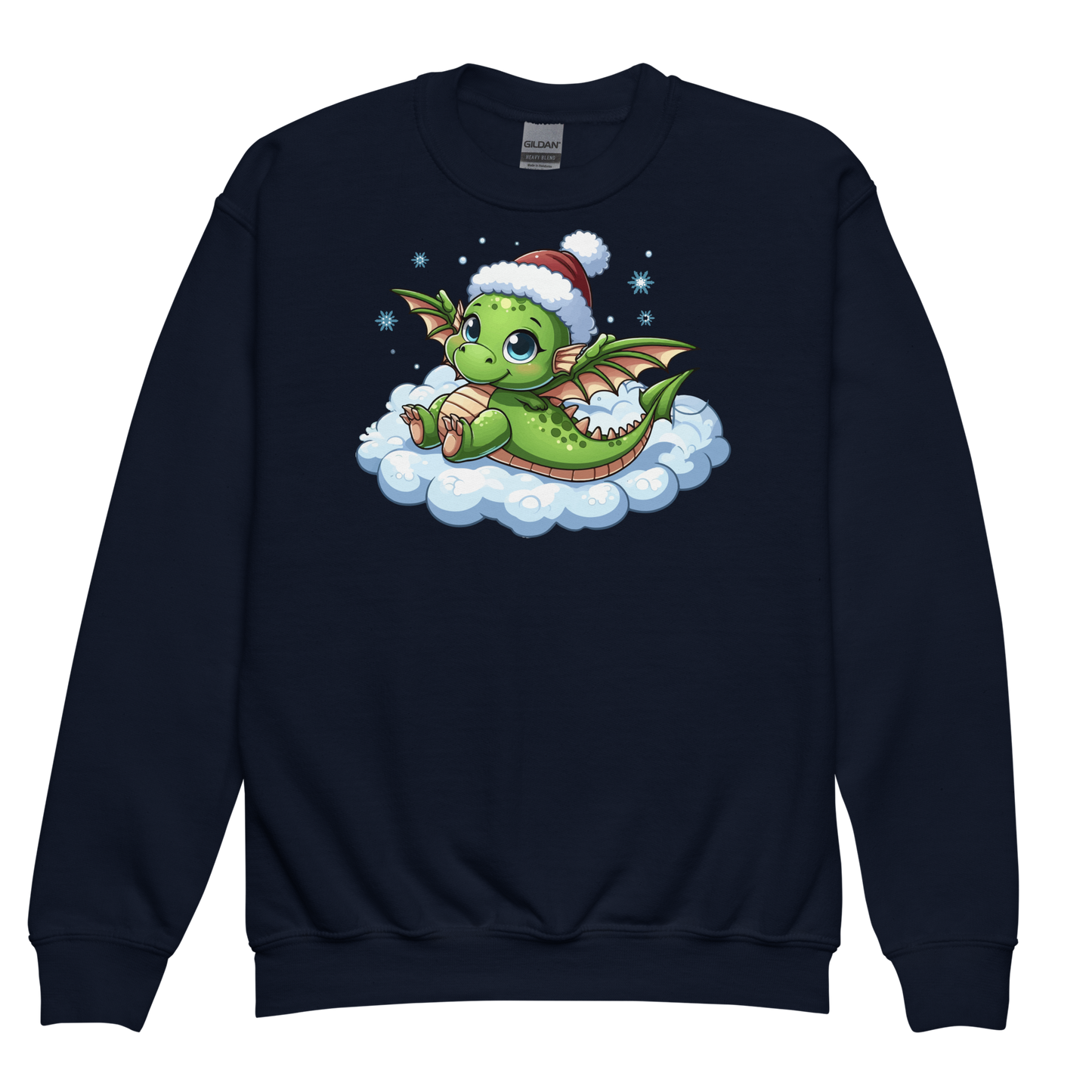 Green Dragon in the Clouds - Youth Sweatshirt