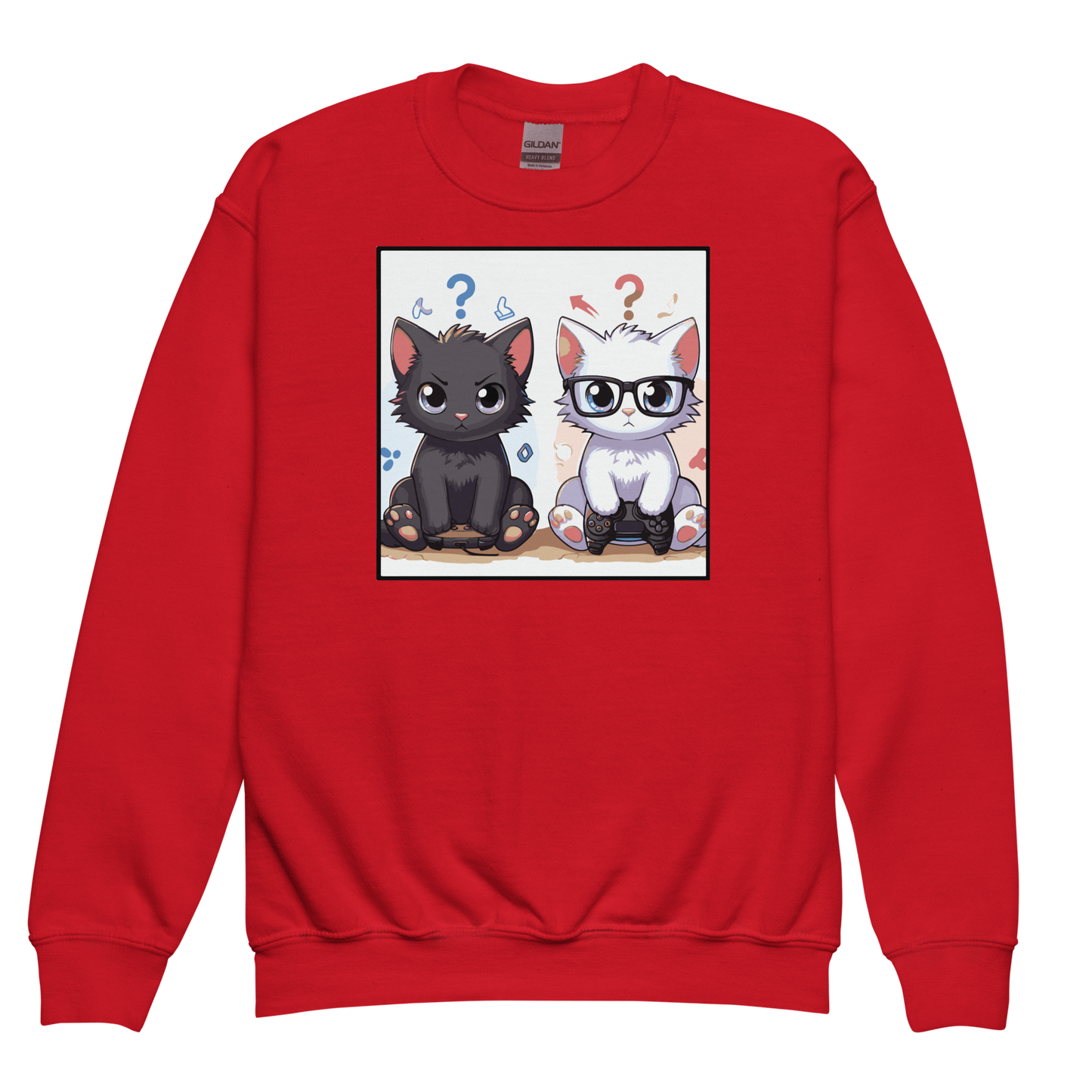 Gamer Kittens - Brothers - Youth Sweatshirt