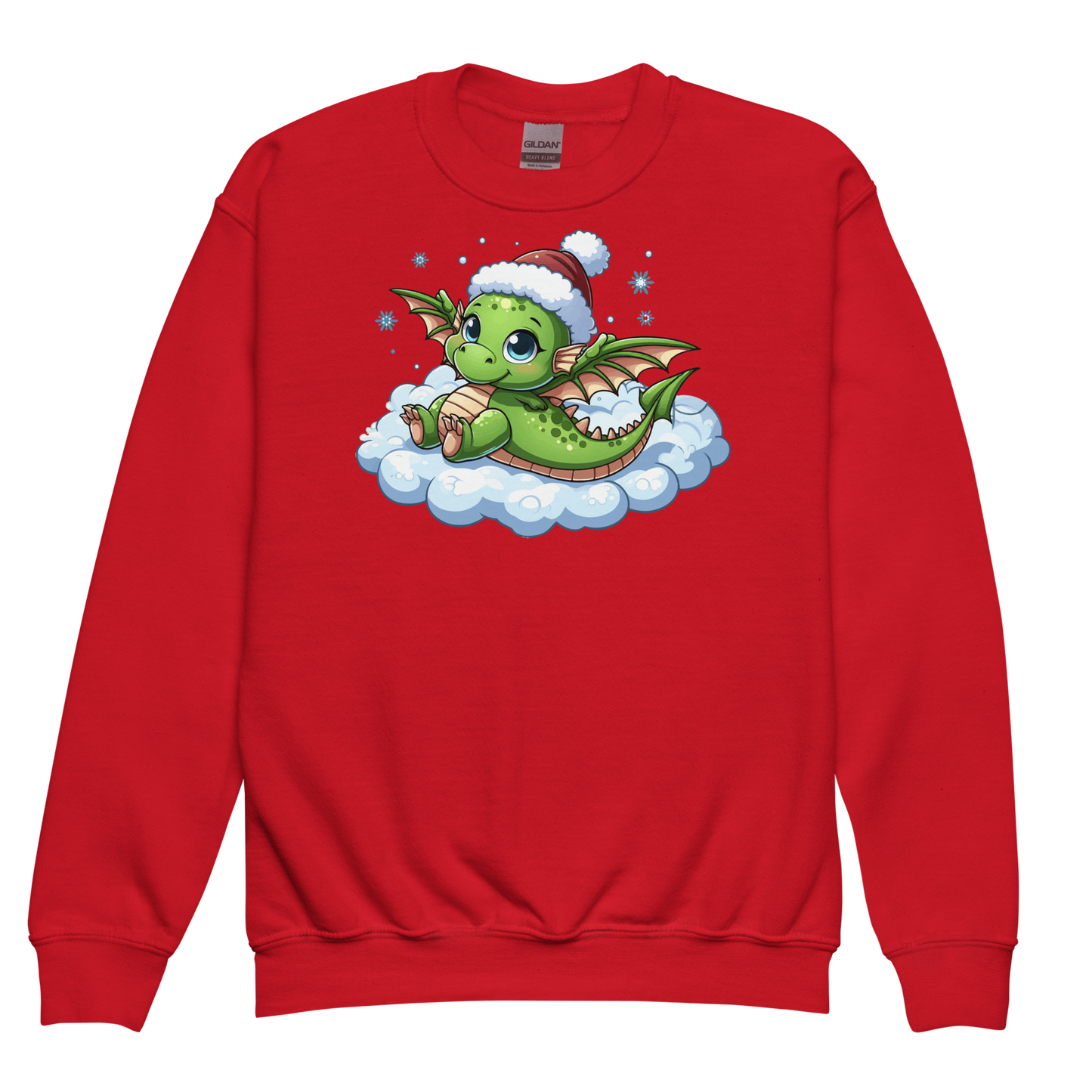 Green Dragon in the Clouds - Youth Sweatshirt