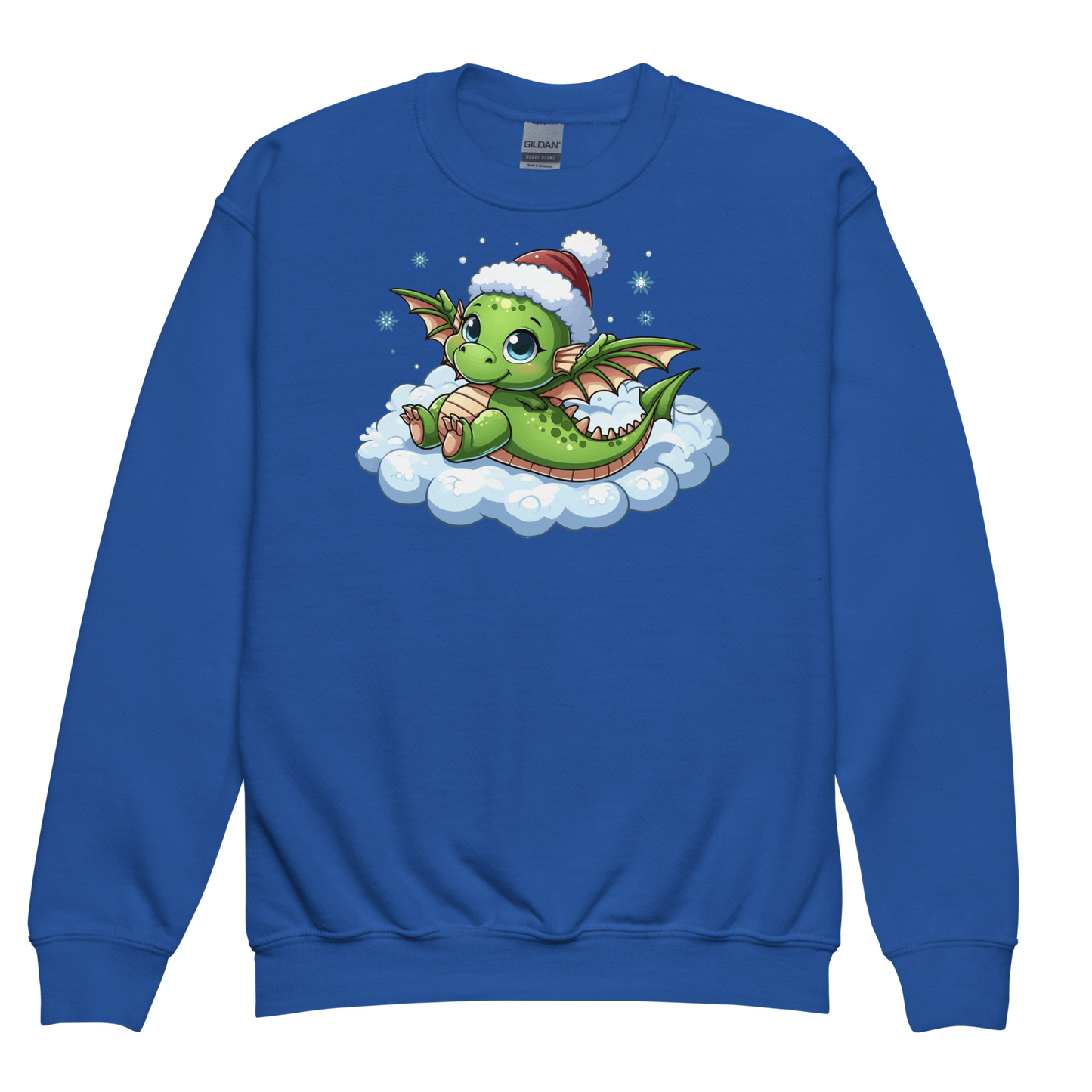 Green Dragon in the Clouds - Youth Sweatshirt