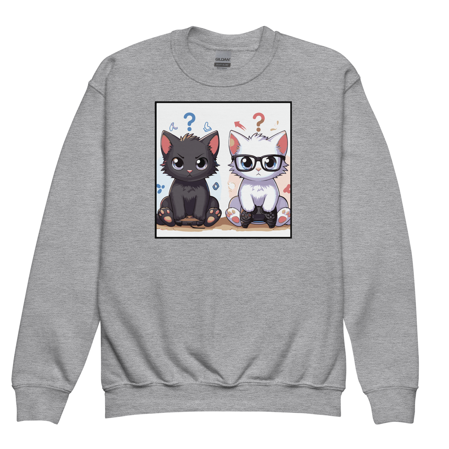 Gamer Kittens - Brothers - Youth Sweatshirt