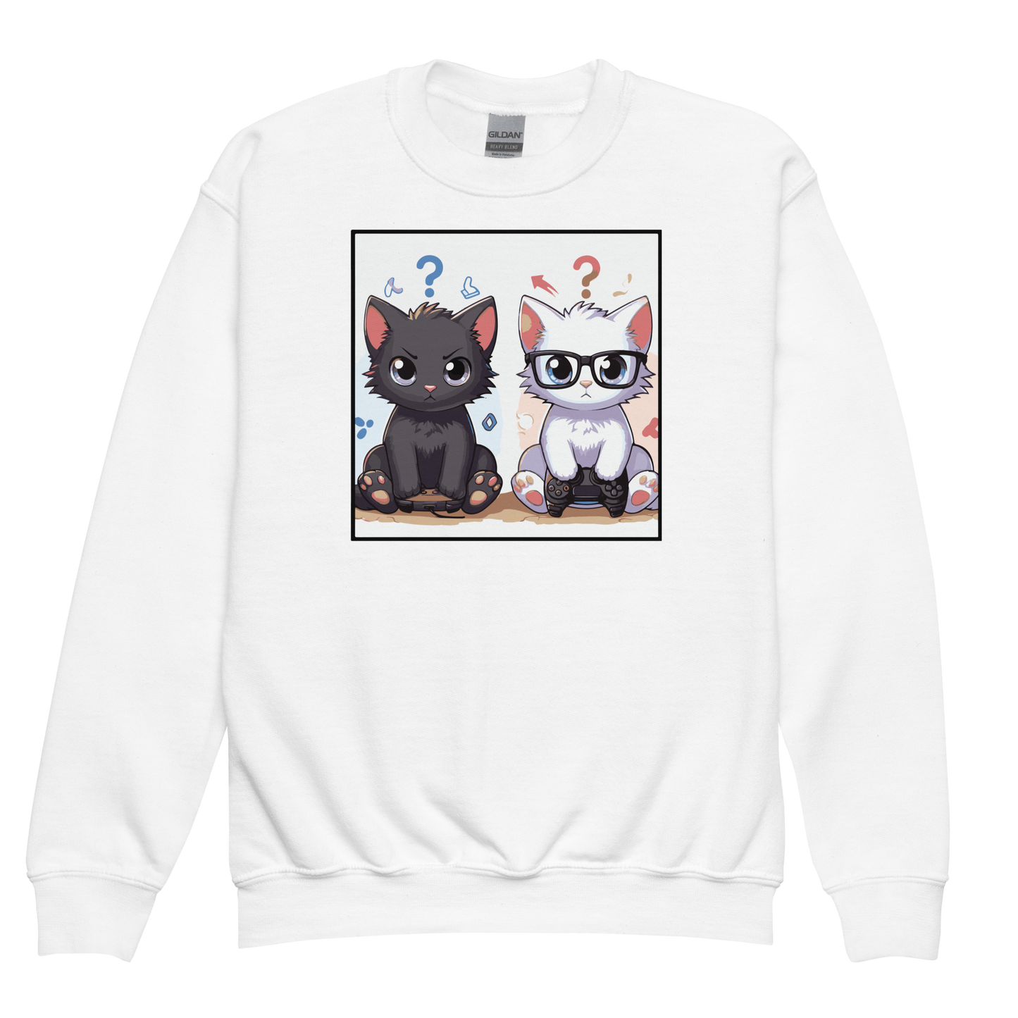 Gamer Kittens - Brothers - Youth Sweatshirt