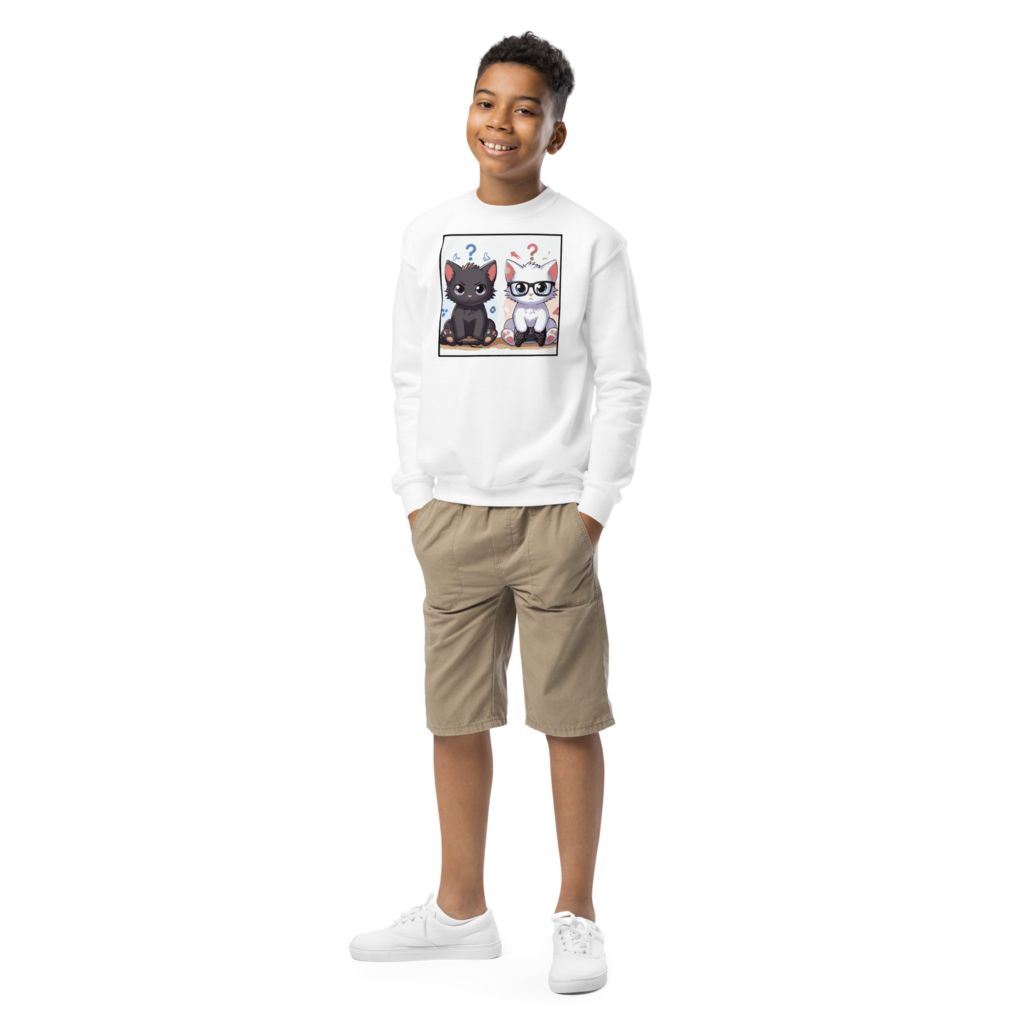 Gamer Kittens - Brothers - Youth Sweatshirt