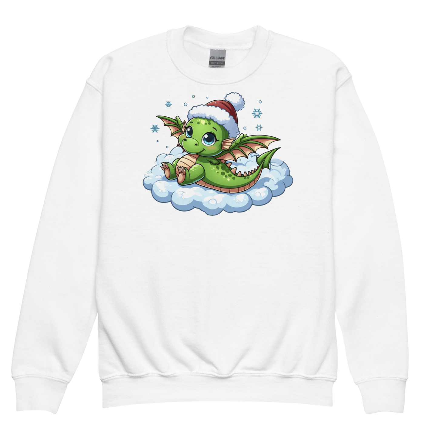 Green Dragon in the Clouds - Youth Sweatshirt