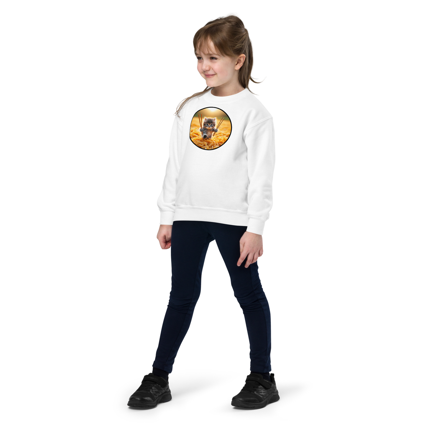 Macaroni Kitten - Youth Sweatshirt