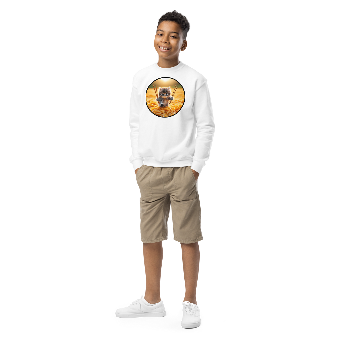 Macaroni Kitten - Youth Sweatshirt