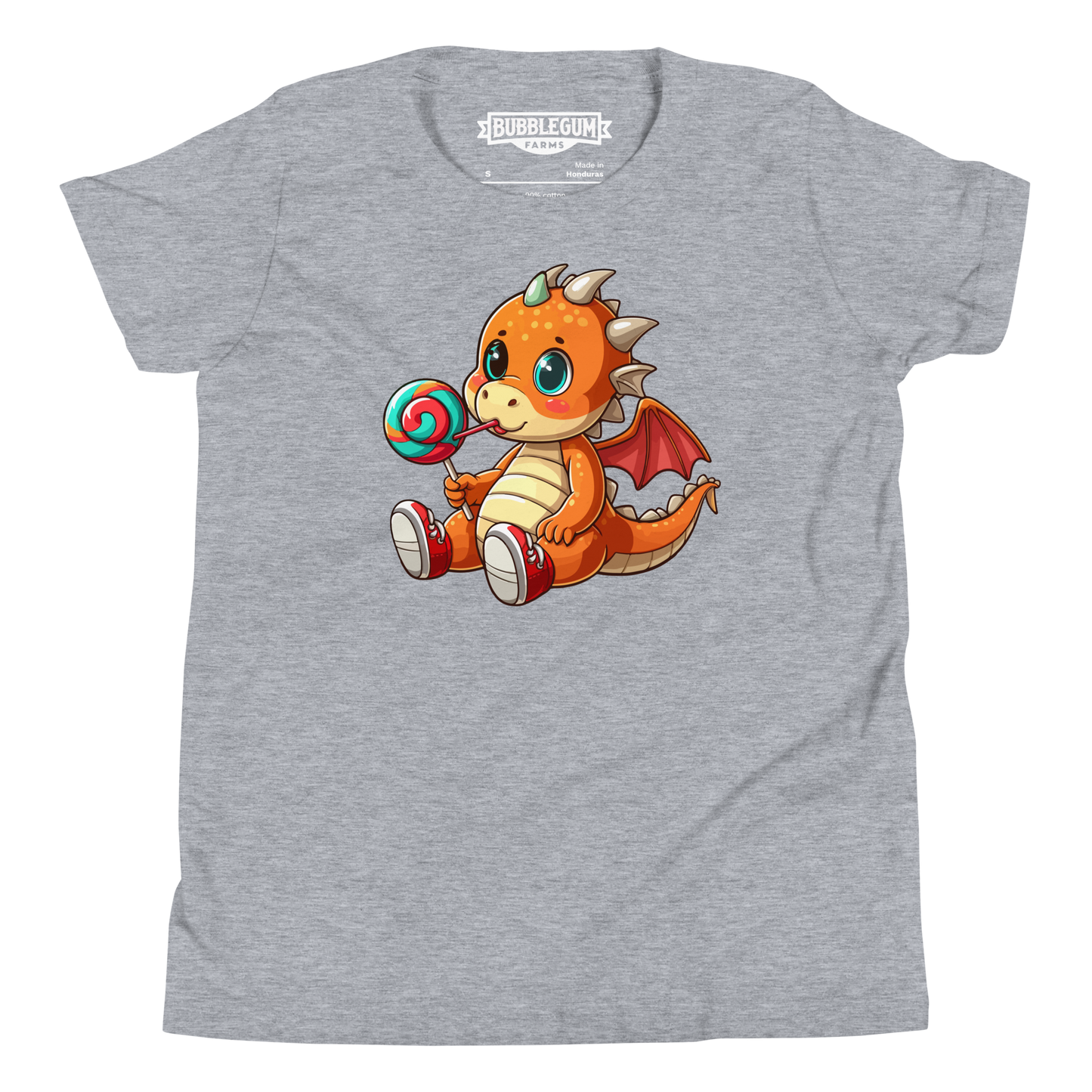 Baby Dragon with Lolipop - Youth Staple Tee