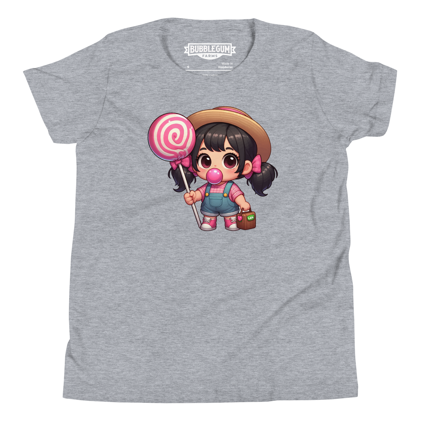 Pigtails and Lolipops - Youth Staple Tee