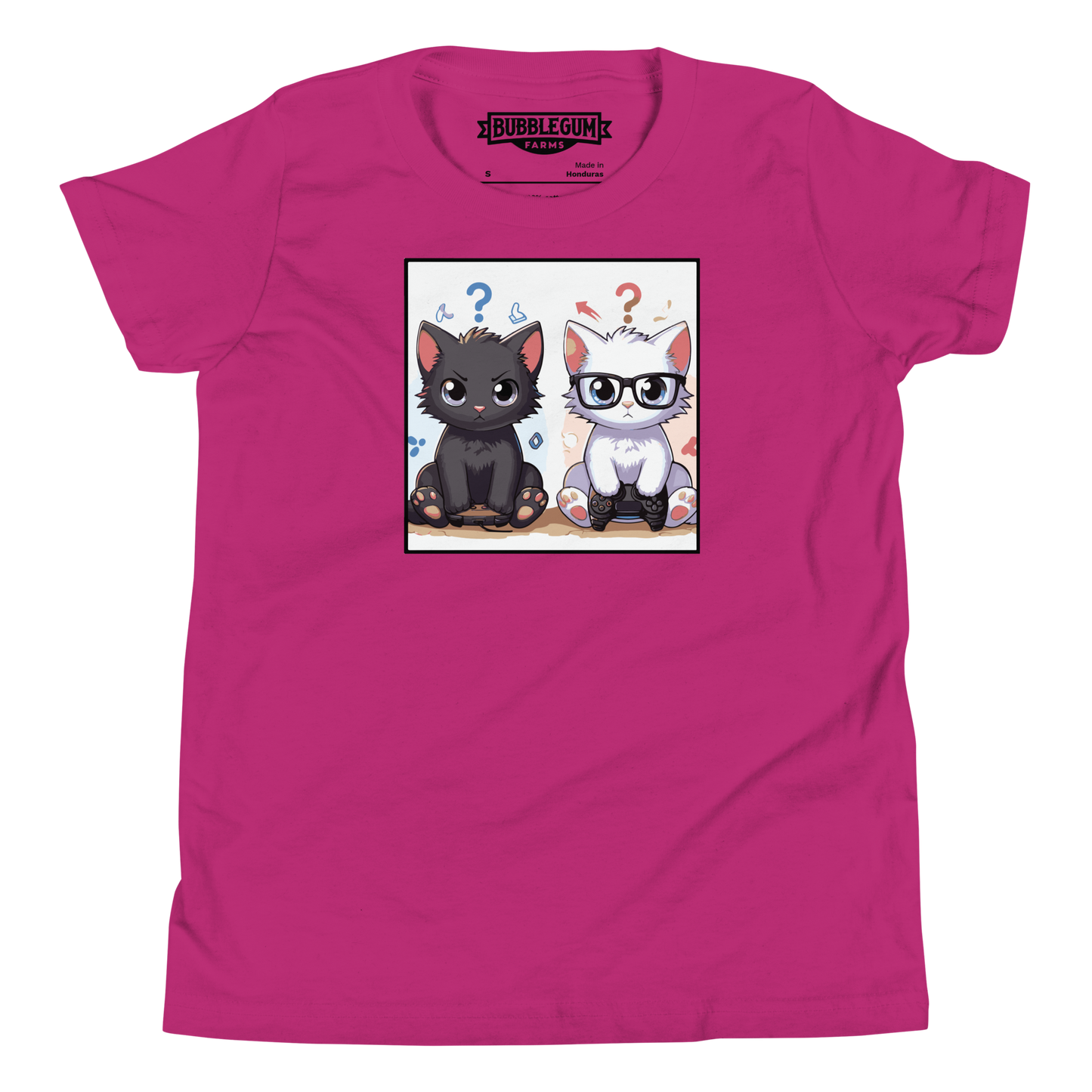Gamer Kittens - Brothers - Youth Staple Tee