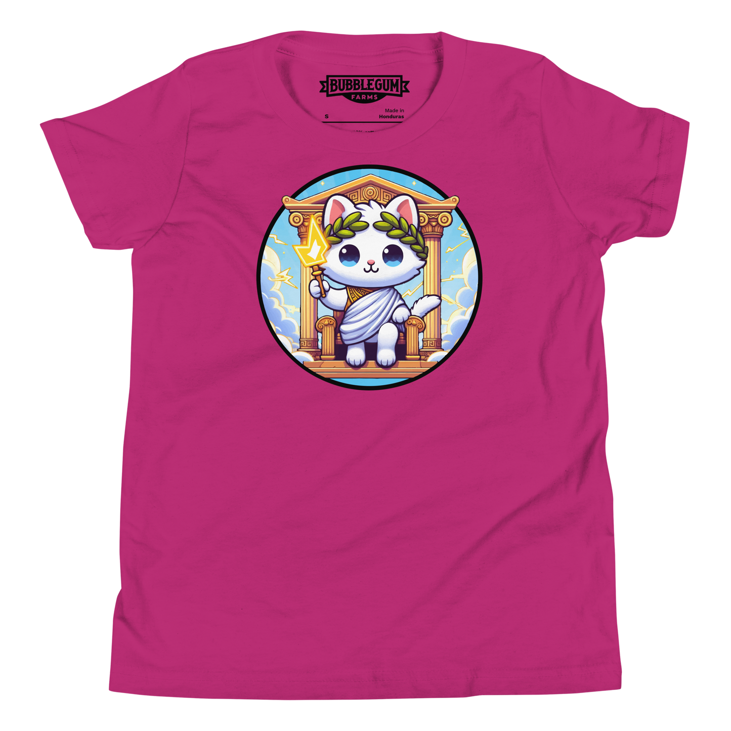 Kitten - Zues - Youth Staple Tee