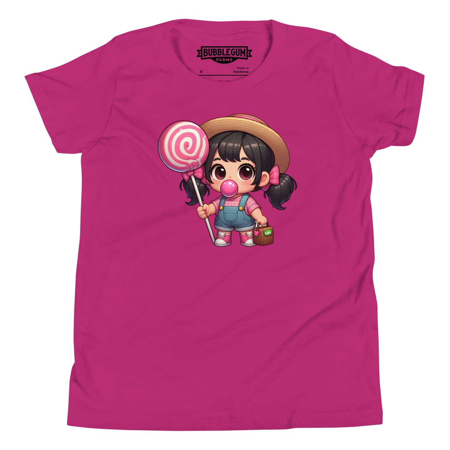 Pigtails and Lolipops - Youth Staple Tee