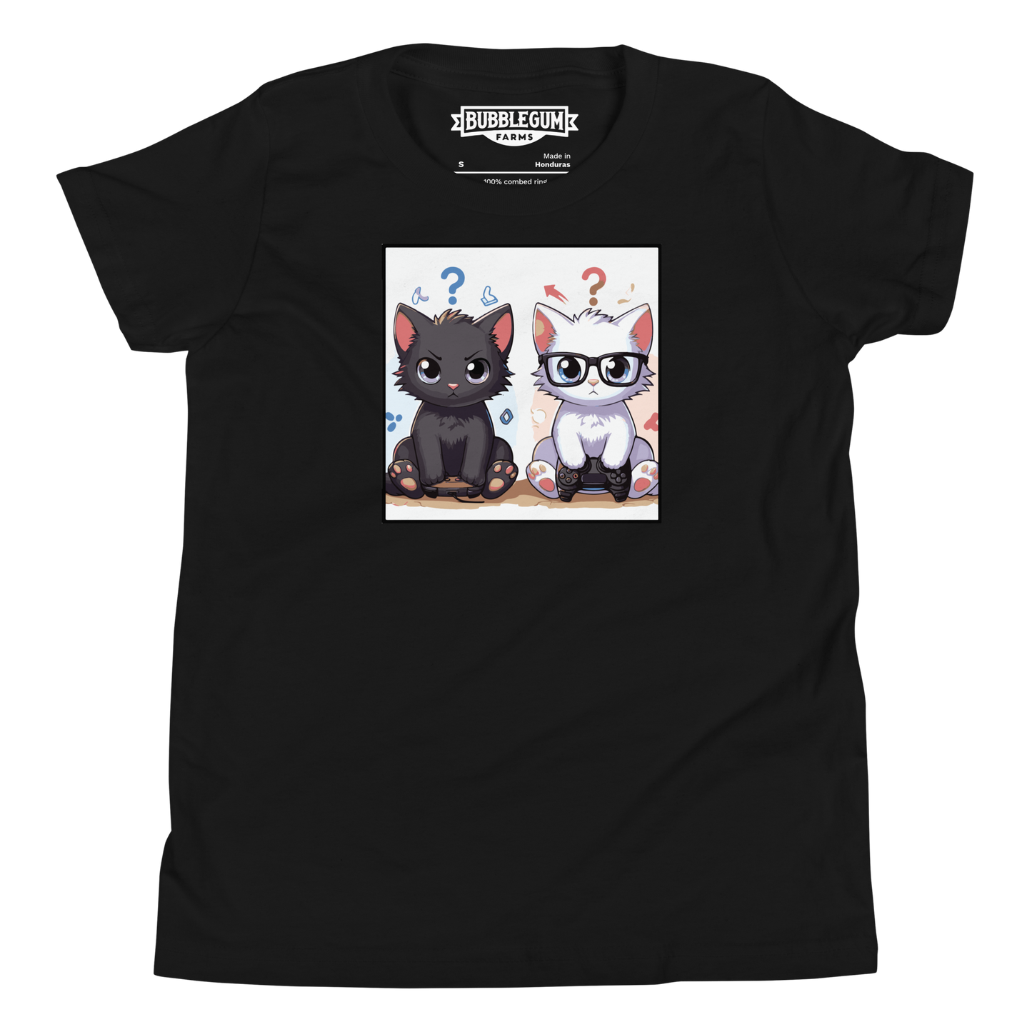 Gamer Kittens - Brothers - Youth Staple Tee