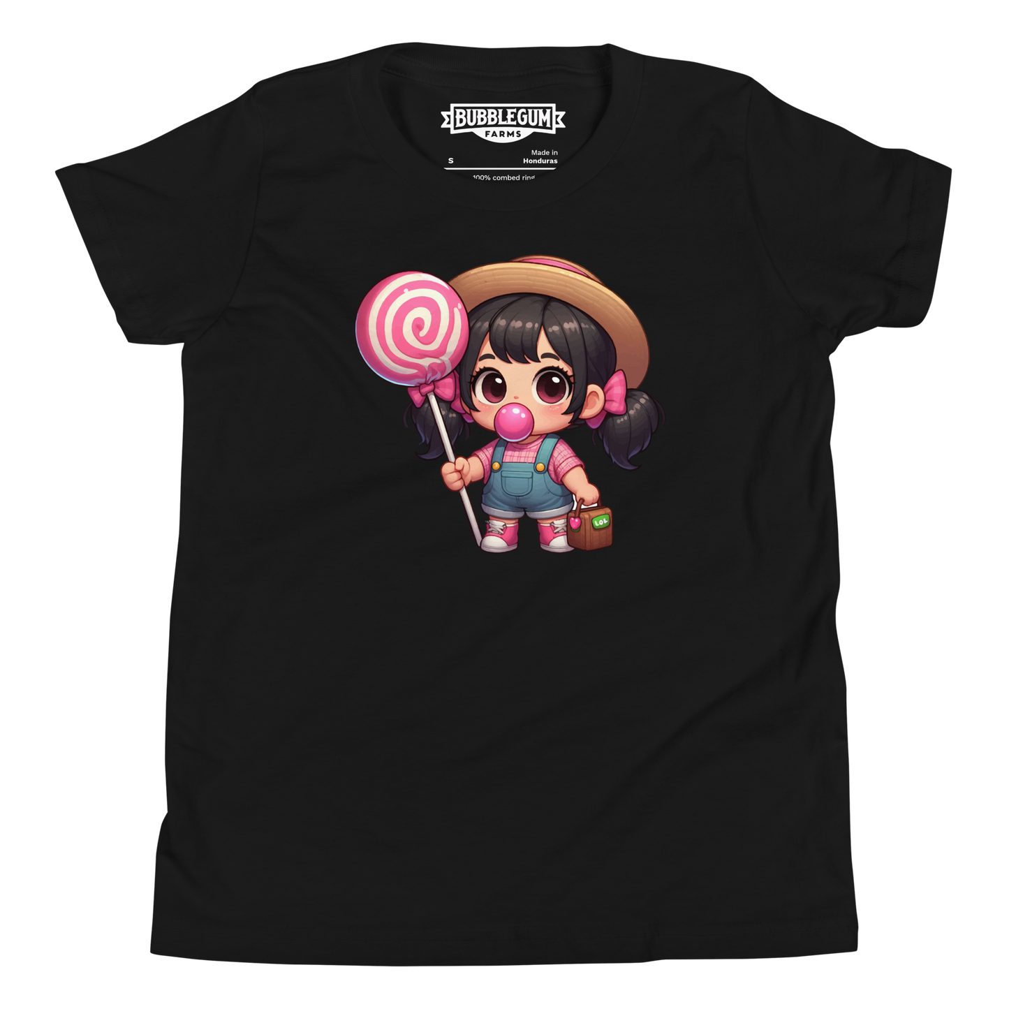 Pigtails and Lolipops - Youth Staple Tee
