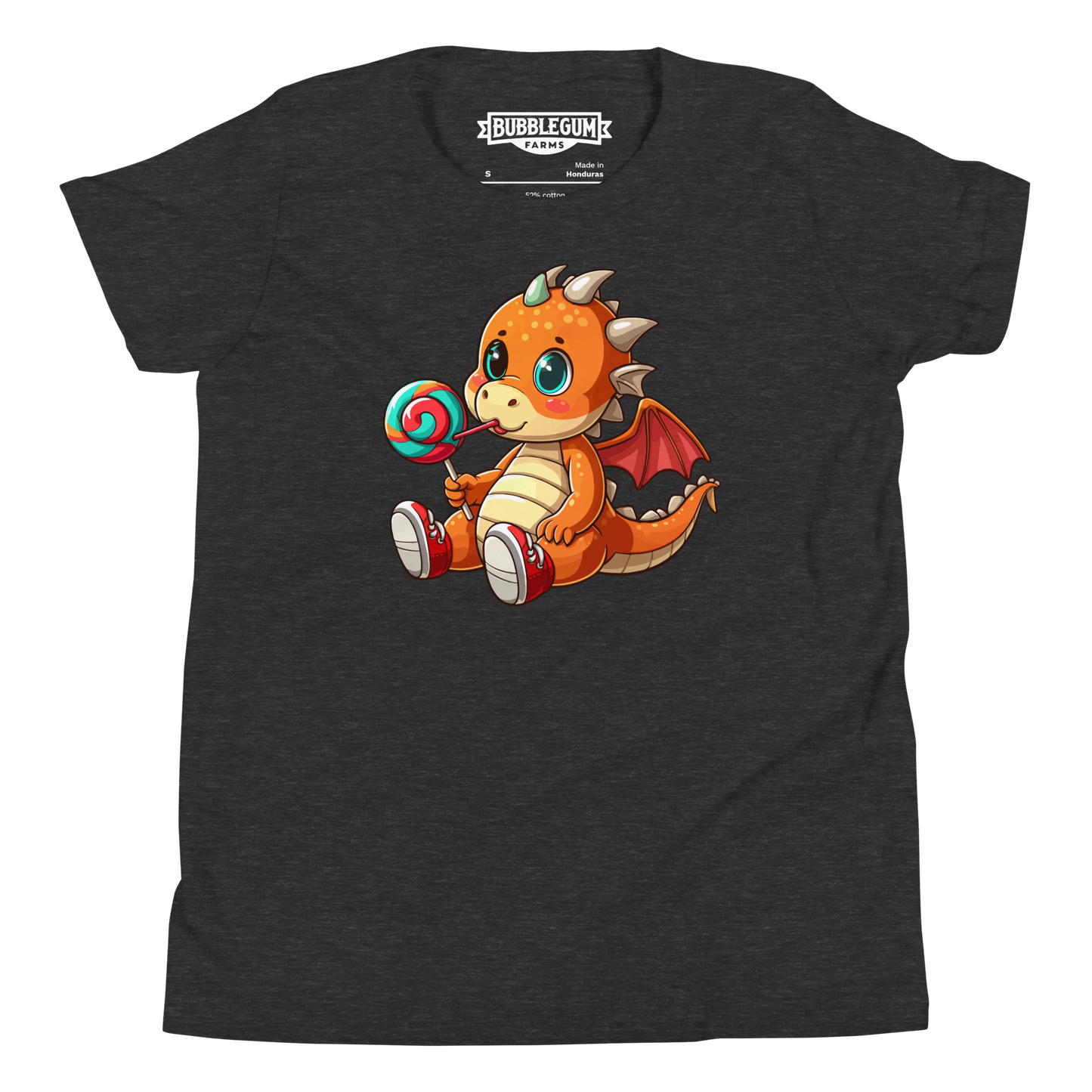 Baby Dragon with Lolipop - Youth Staple Tee