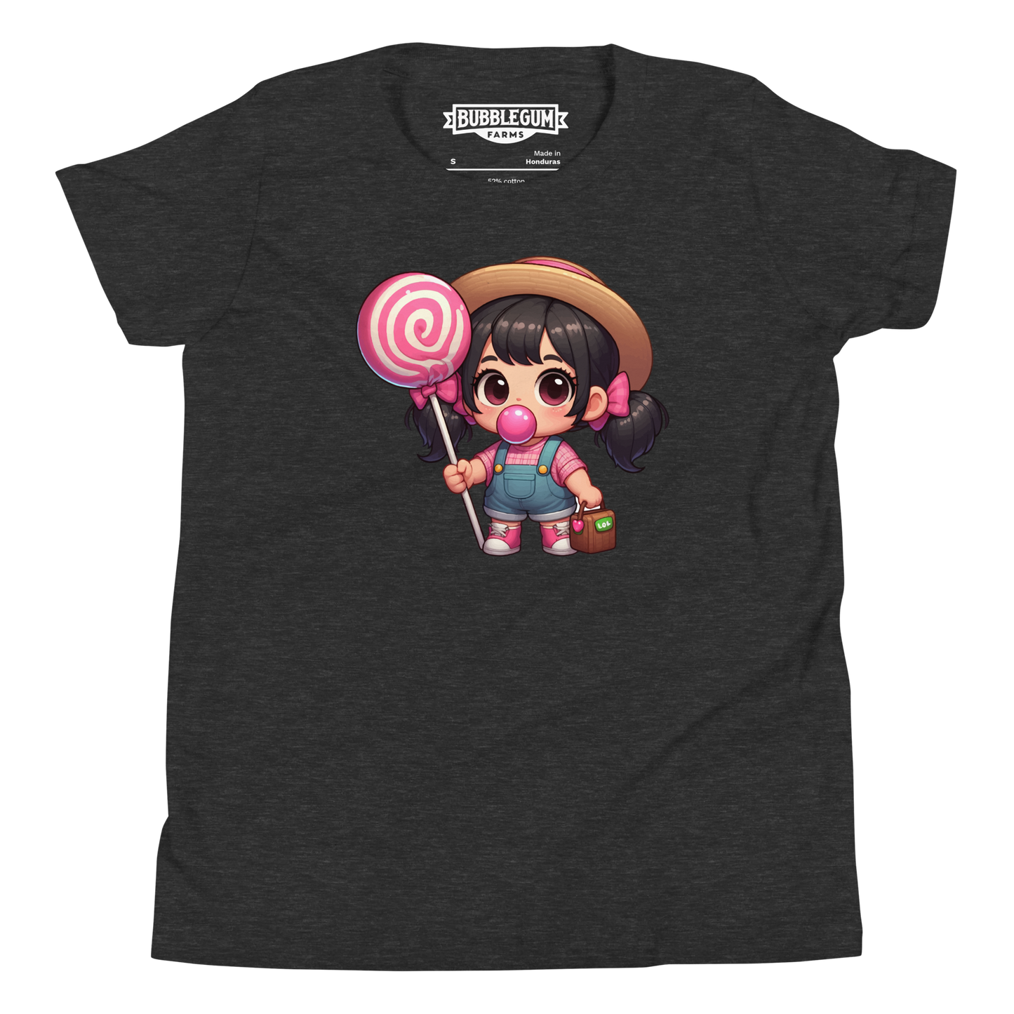 Pigtails and Lolipops - Youth Staple Tee