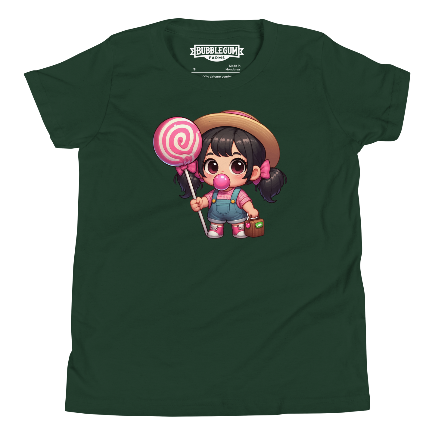 Pigtails and Lolipops - Youth Staple Tee