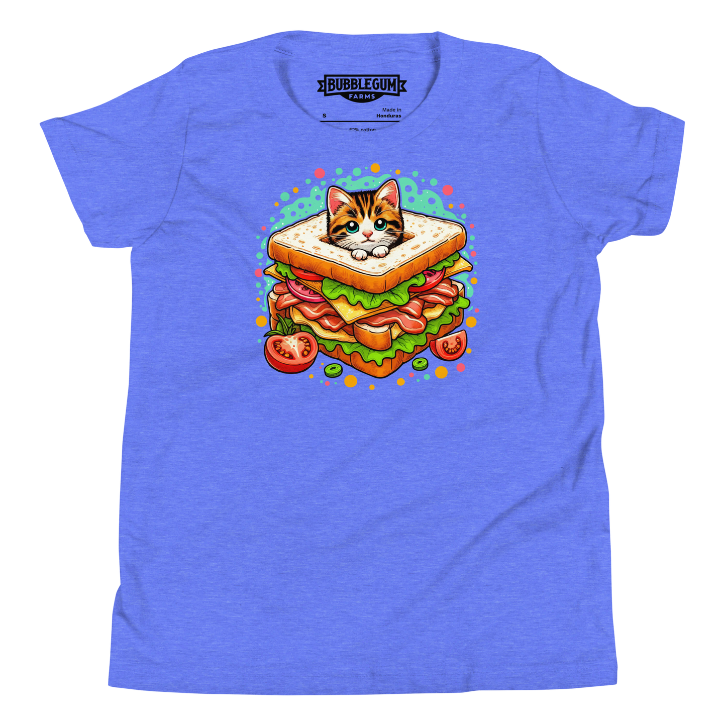 Kitten in a Sandwich - Youth Staple Tee