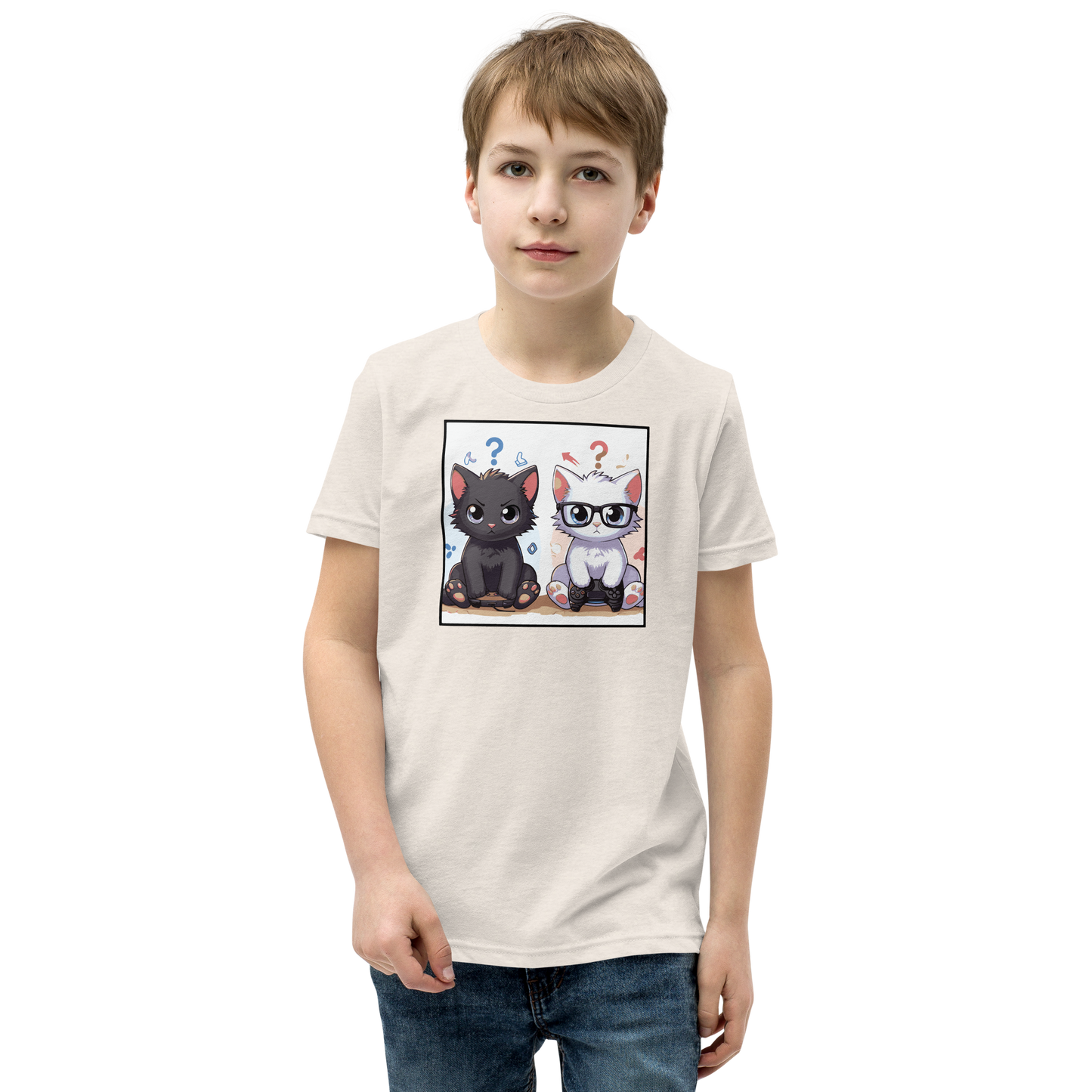 Gamer Kittens - Brothers - Youth Staple Tee