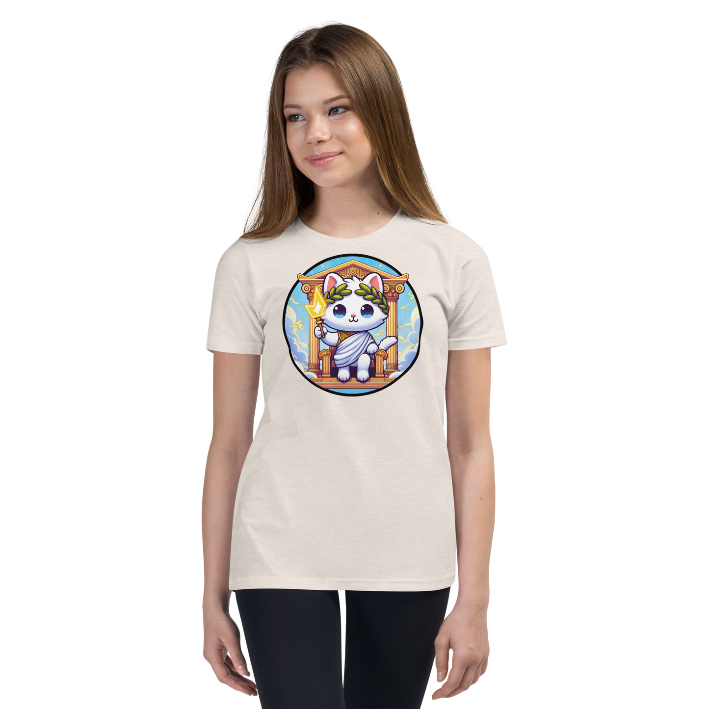 Kitten - Zues - Youth Staple Tee
