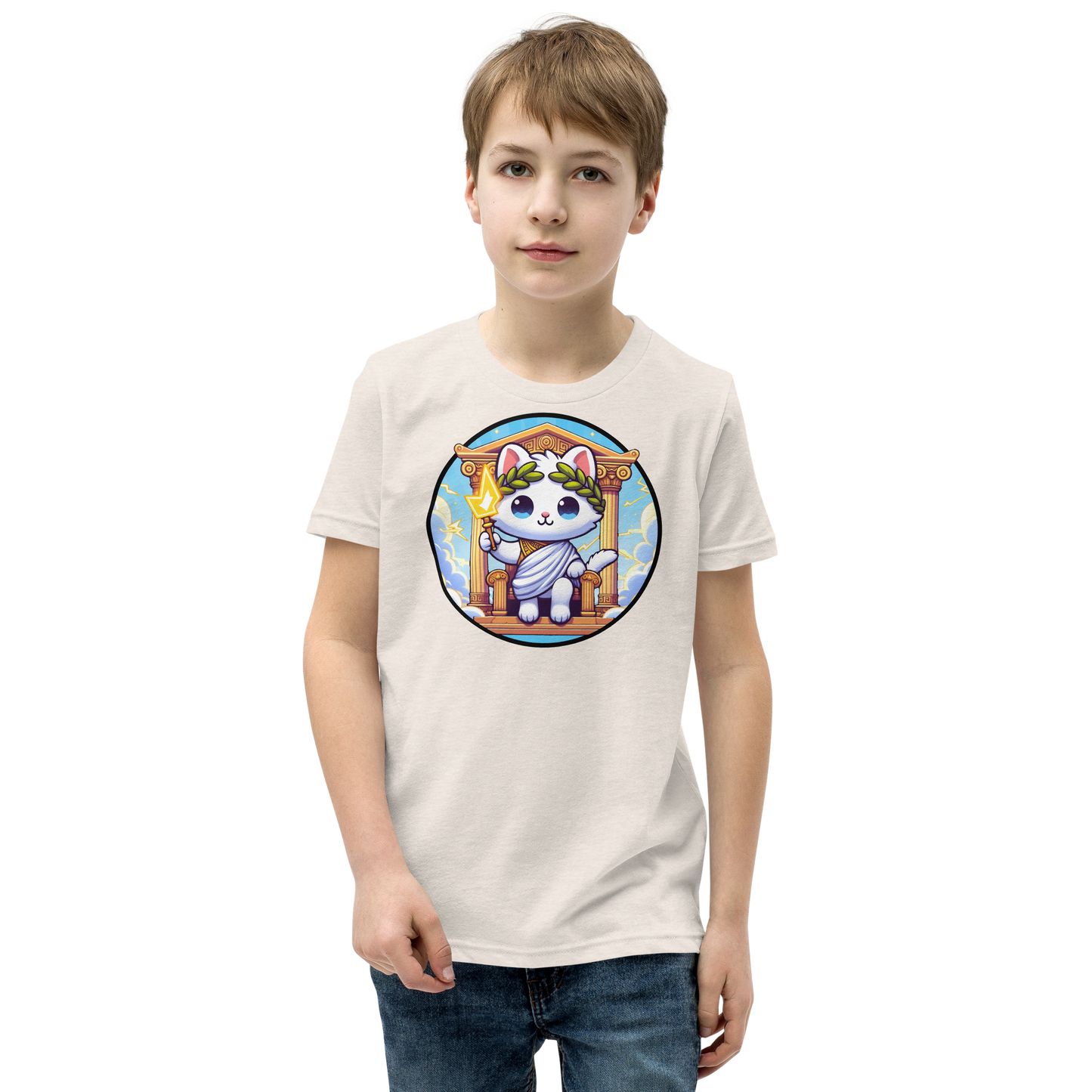 Kitten - Zues - Youth Staple Tee