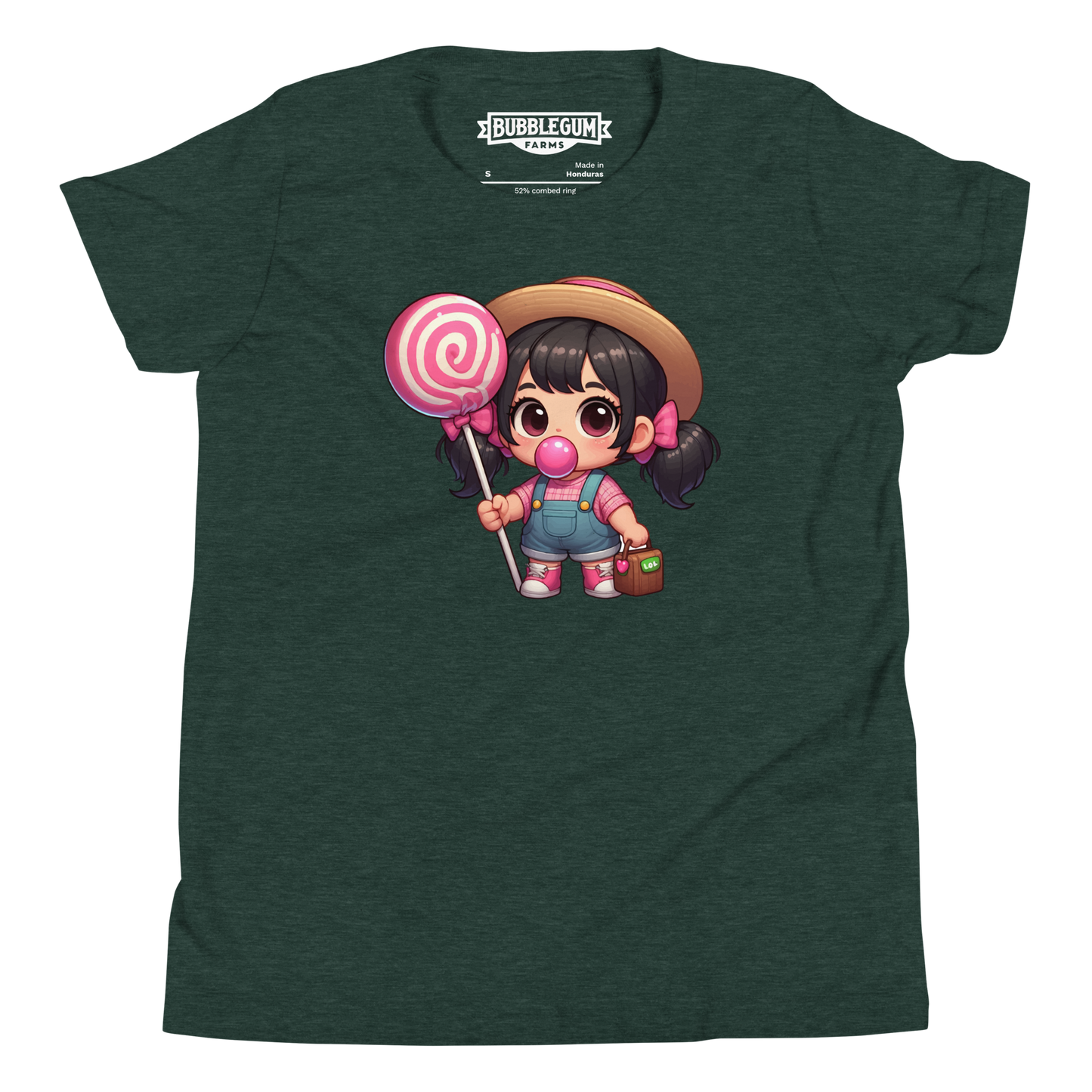 Pigtails and Lolipops - Youth Staple Tee
