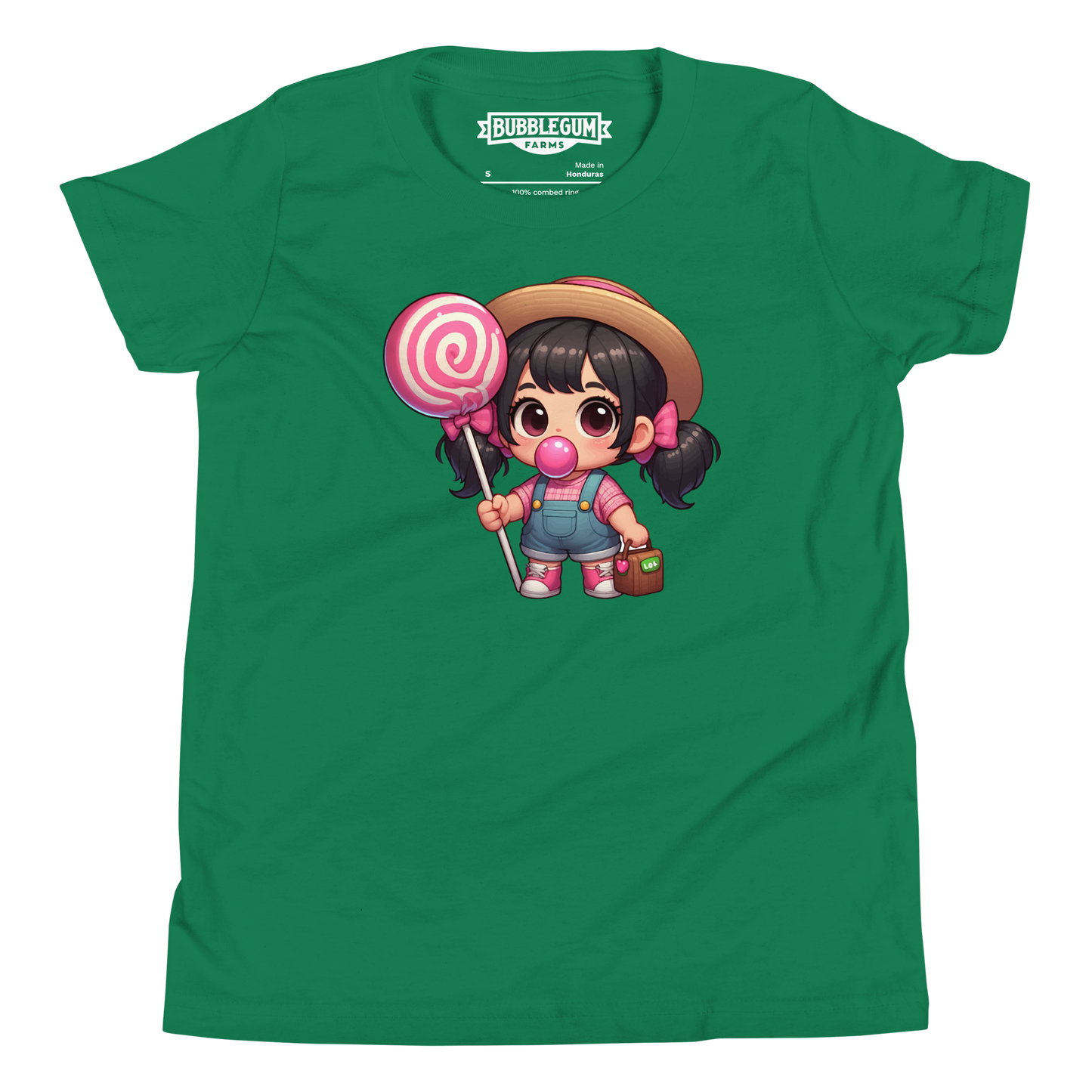 Pigtails and Lolipops - Youth Staple Tee