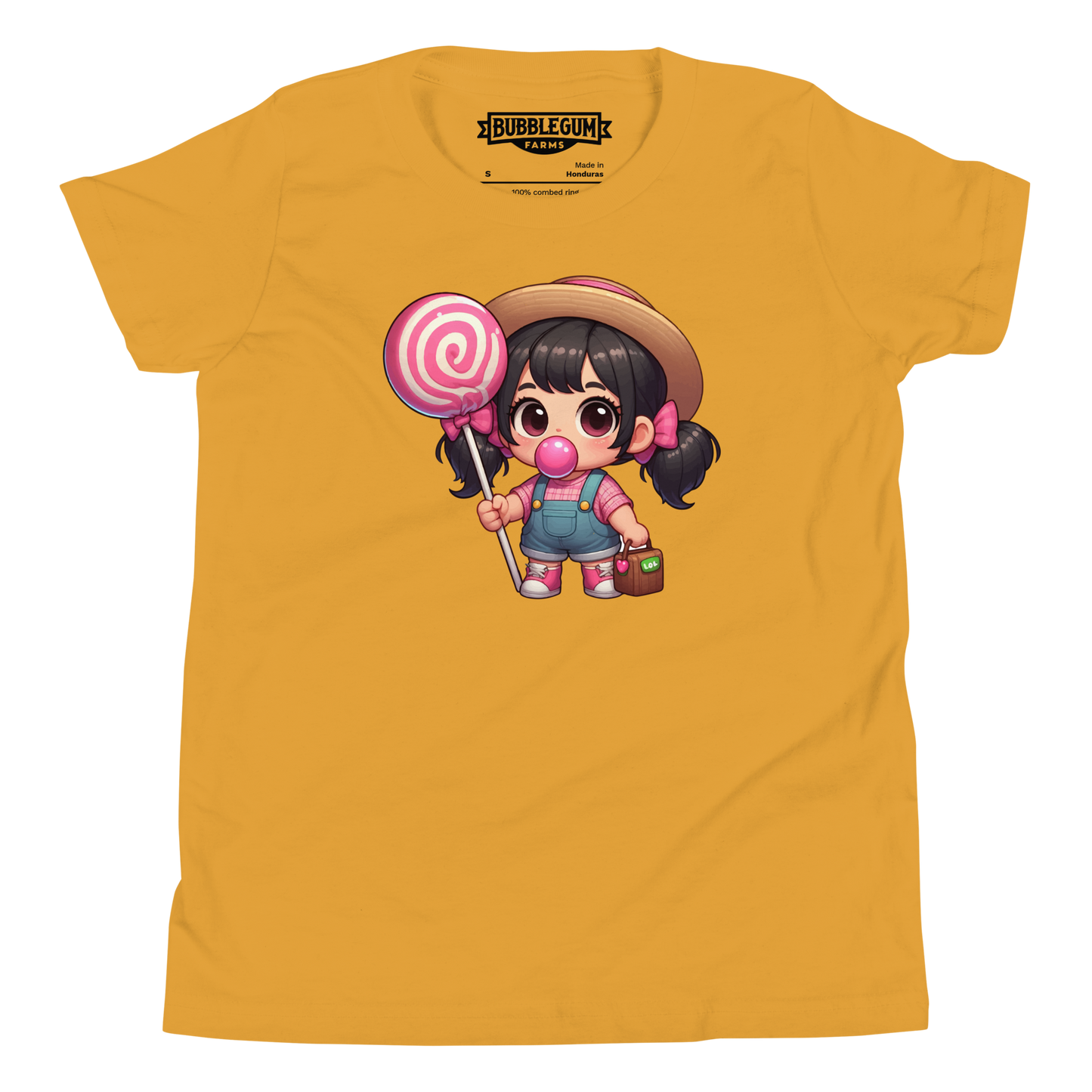 Pigtails and Lolipops - Youth Staple Tee