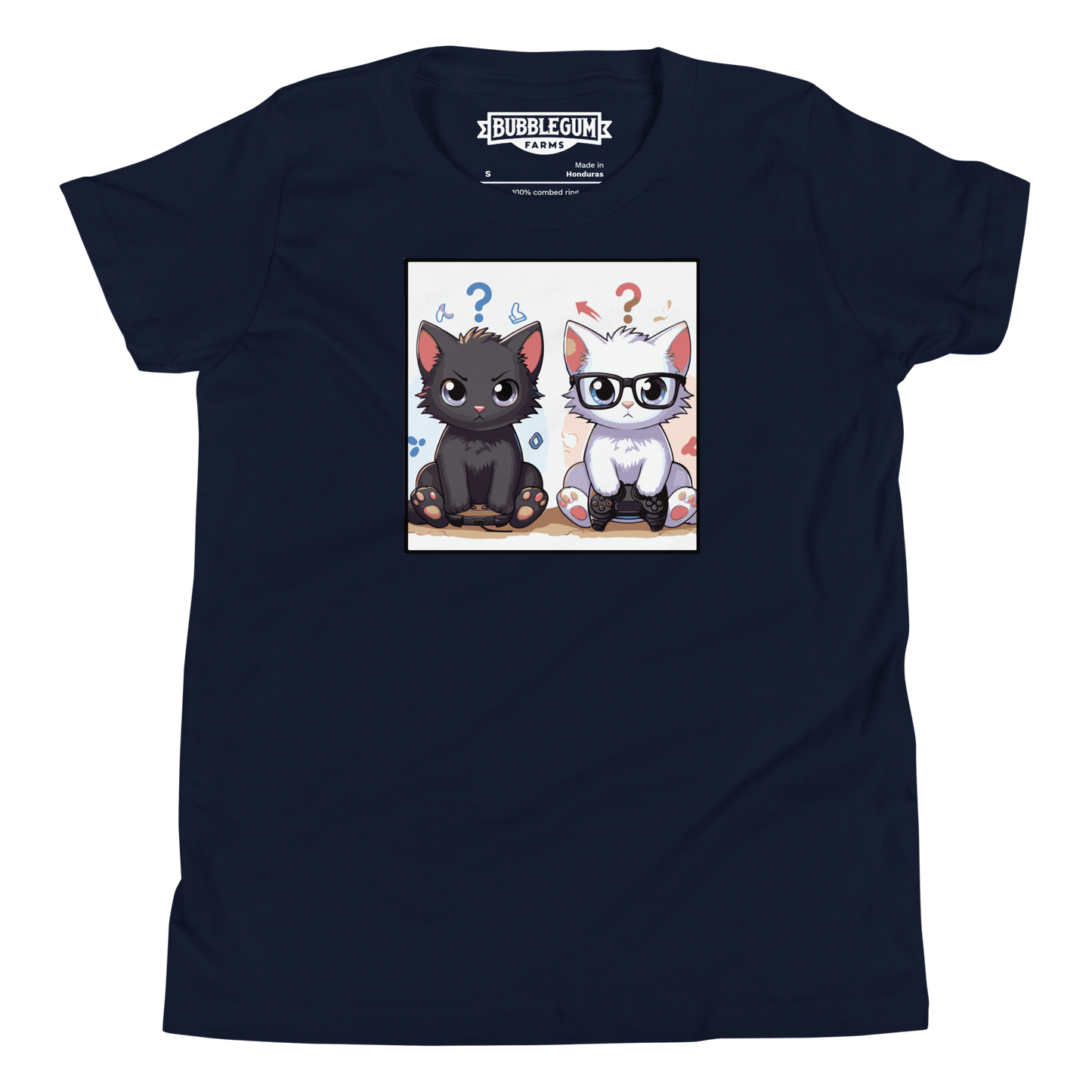 Gamer Kittens - Brothers - Youth Staple Tee