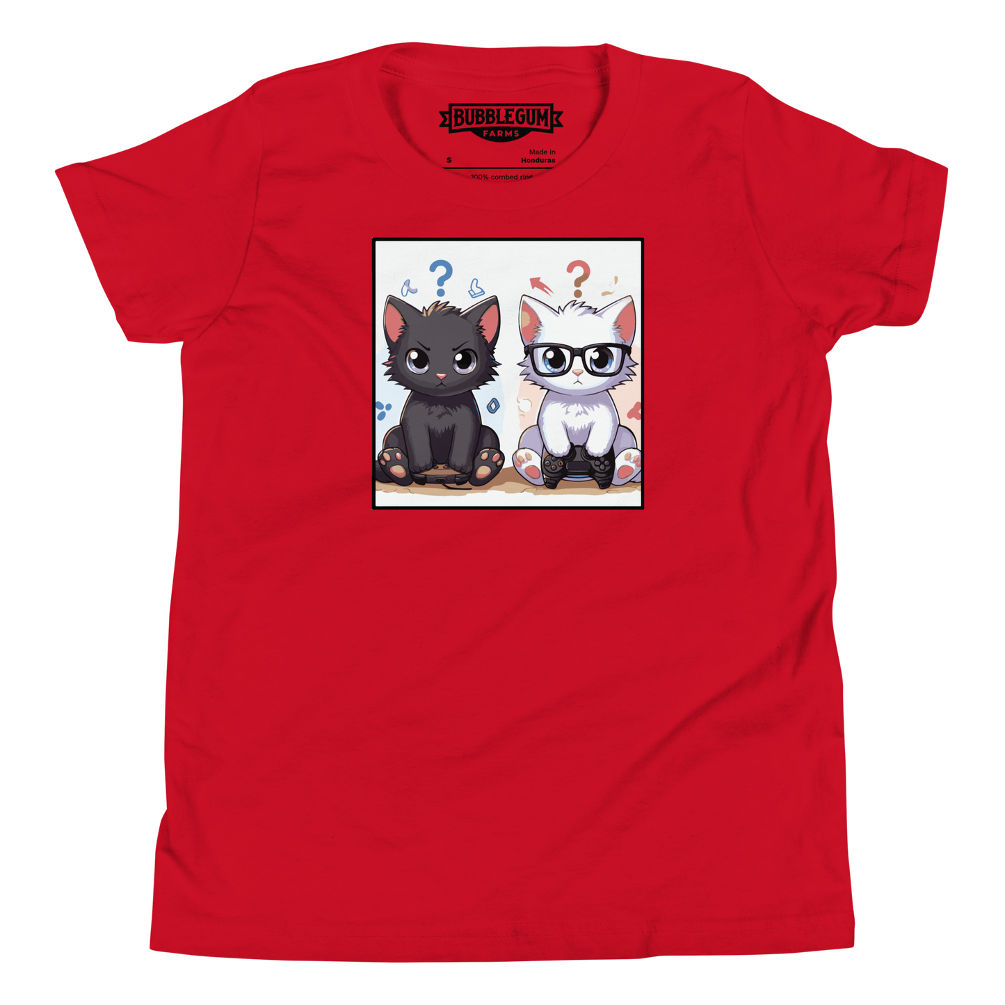 Gamer Kittens - Brothers - Youth Staple Tee
