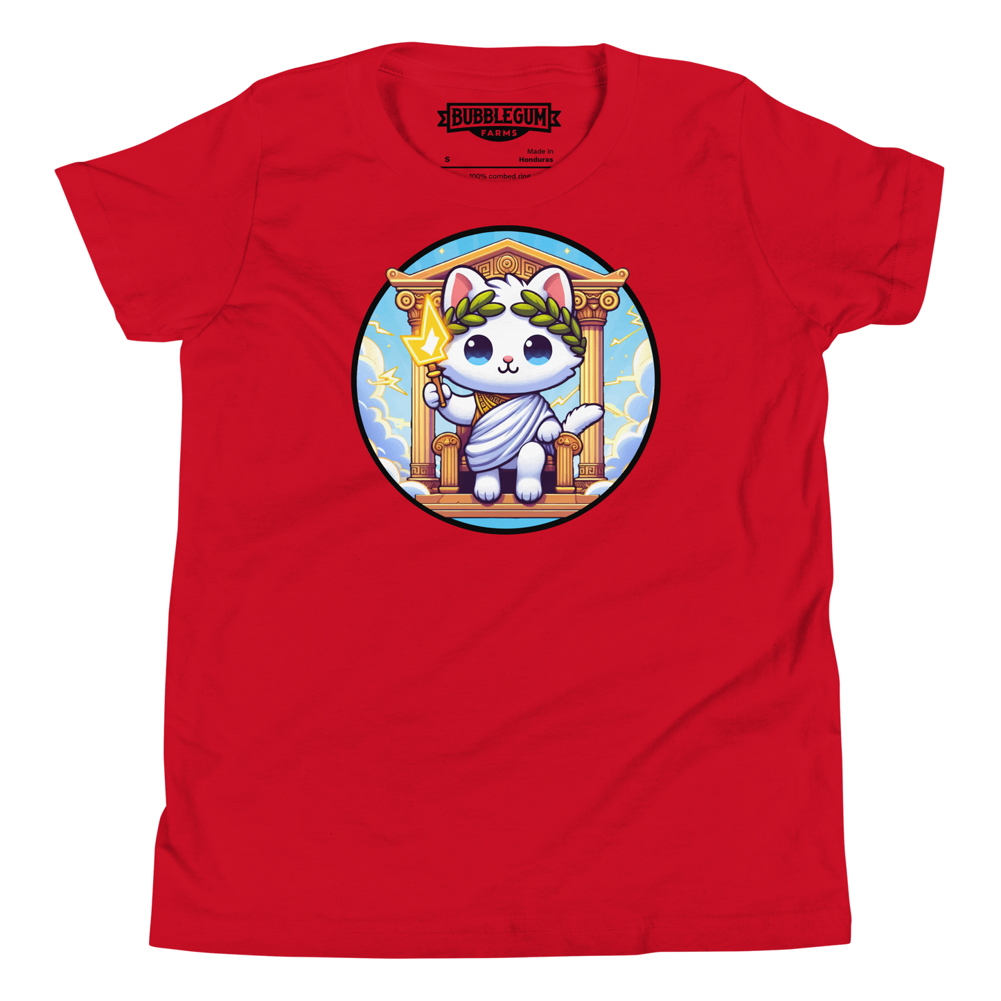 Kitten - Zues - Youth Staple Tee