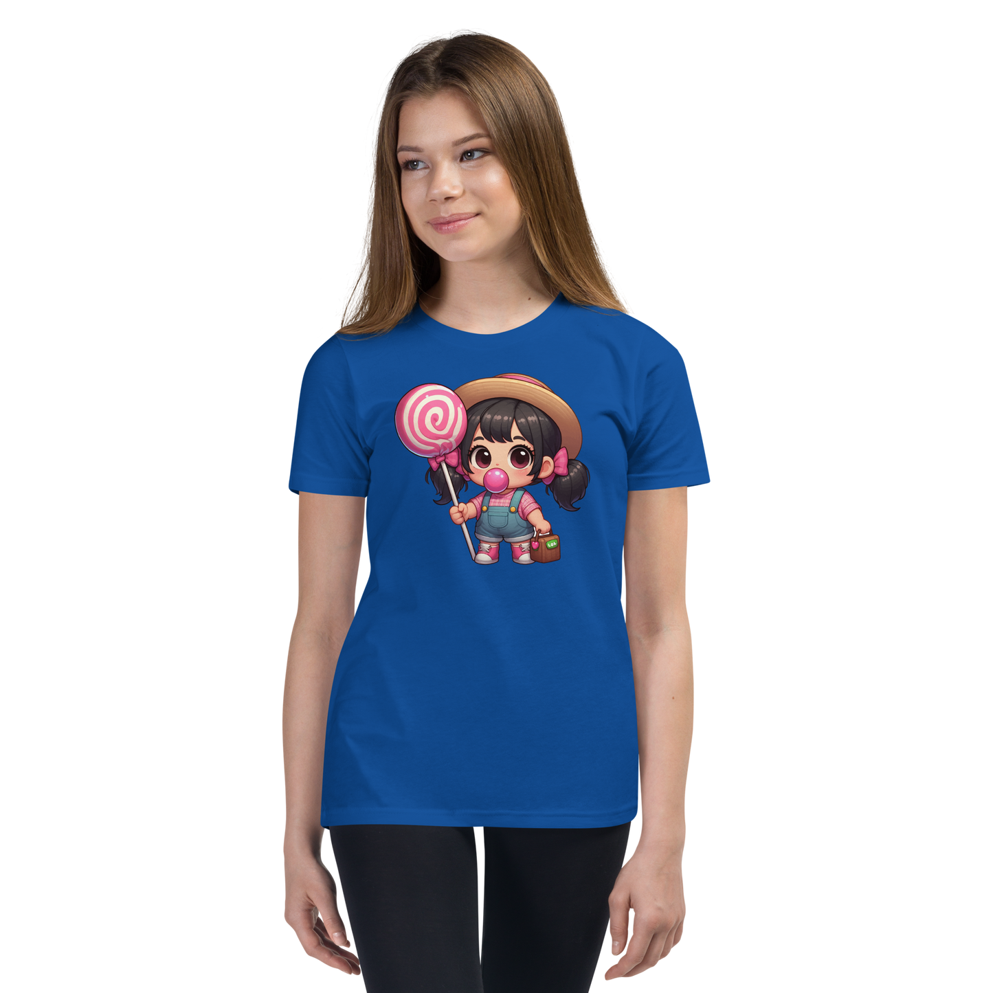 Pigtails and Lolipops - Youth Staple Tee