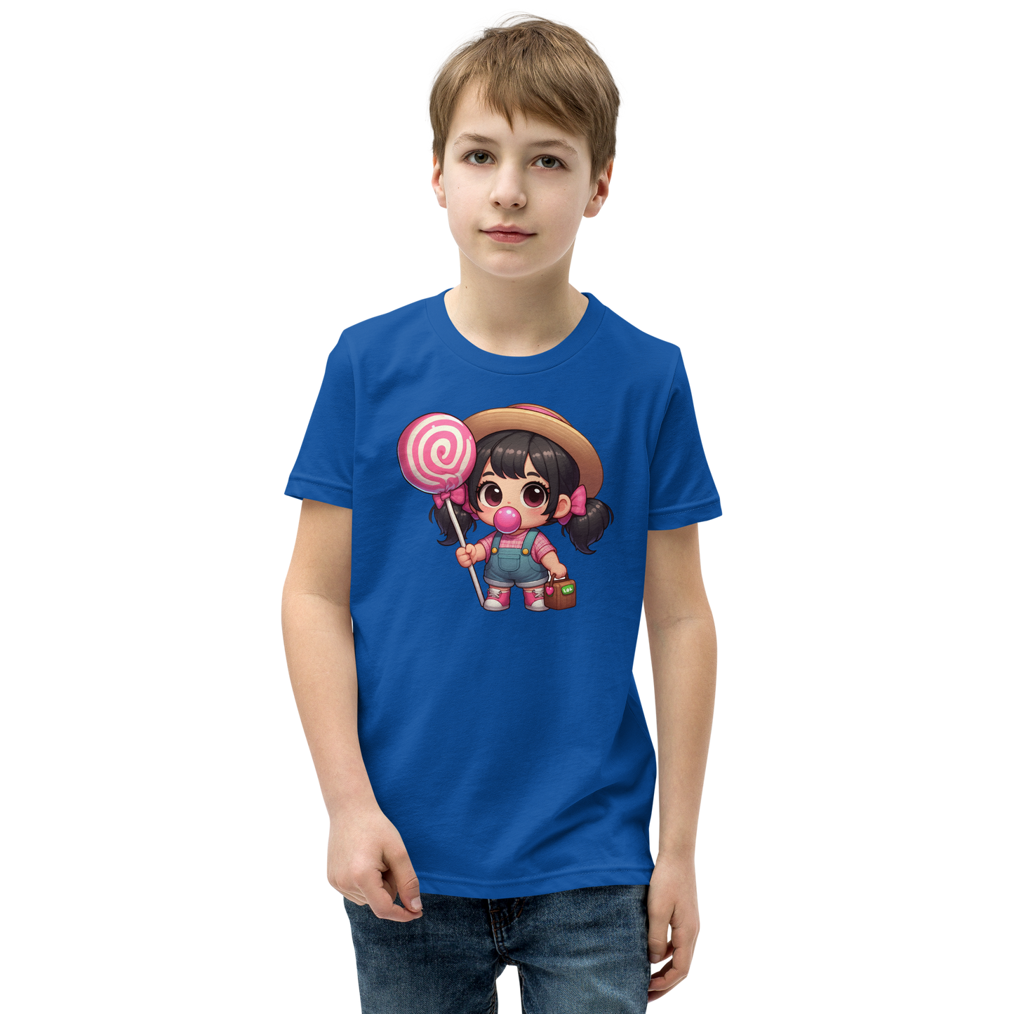 Pigtails and Lolipops - Youth Staple Tee