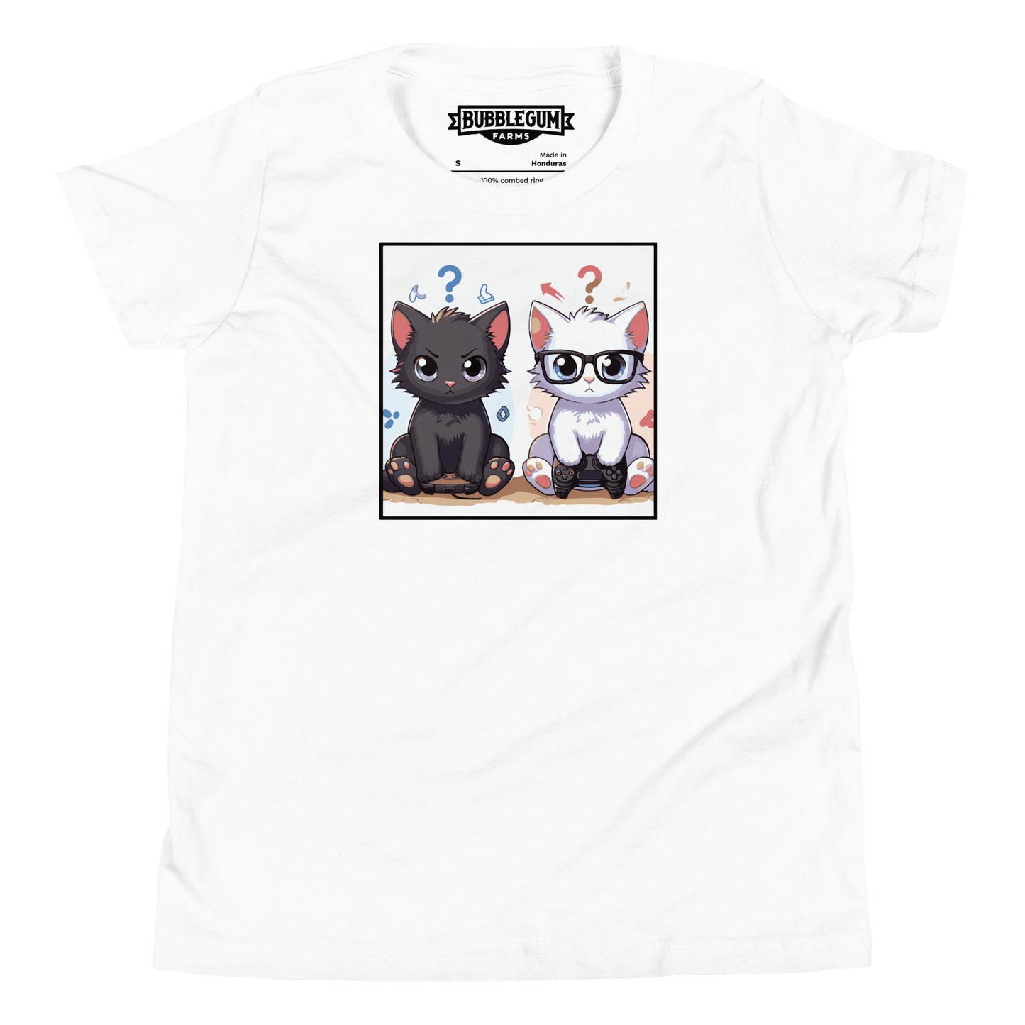 Gamer Kittens - Brothers - Youth Staple Tee